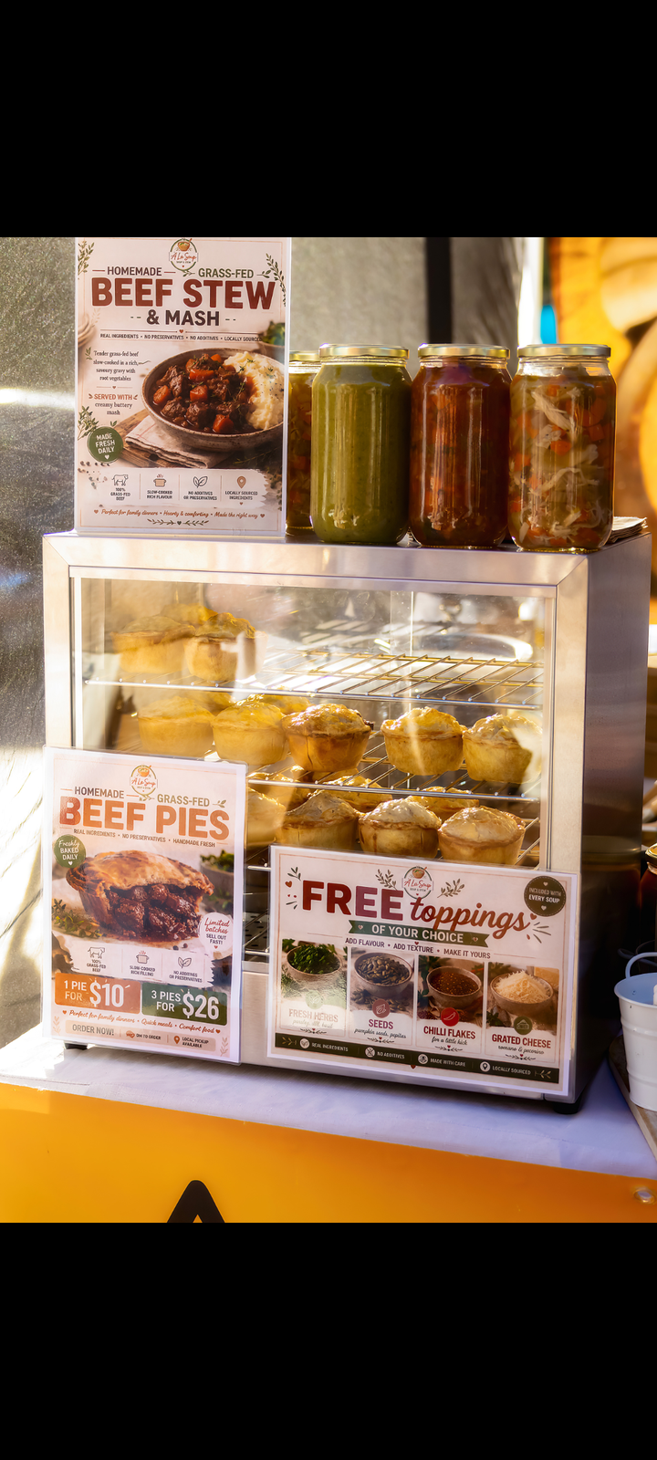 Pie display 