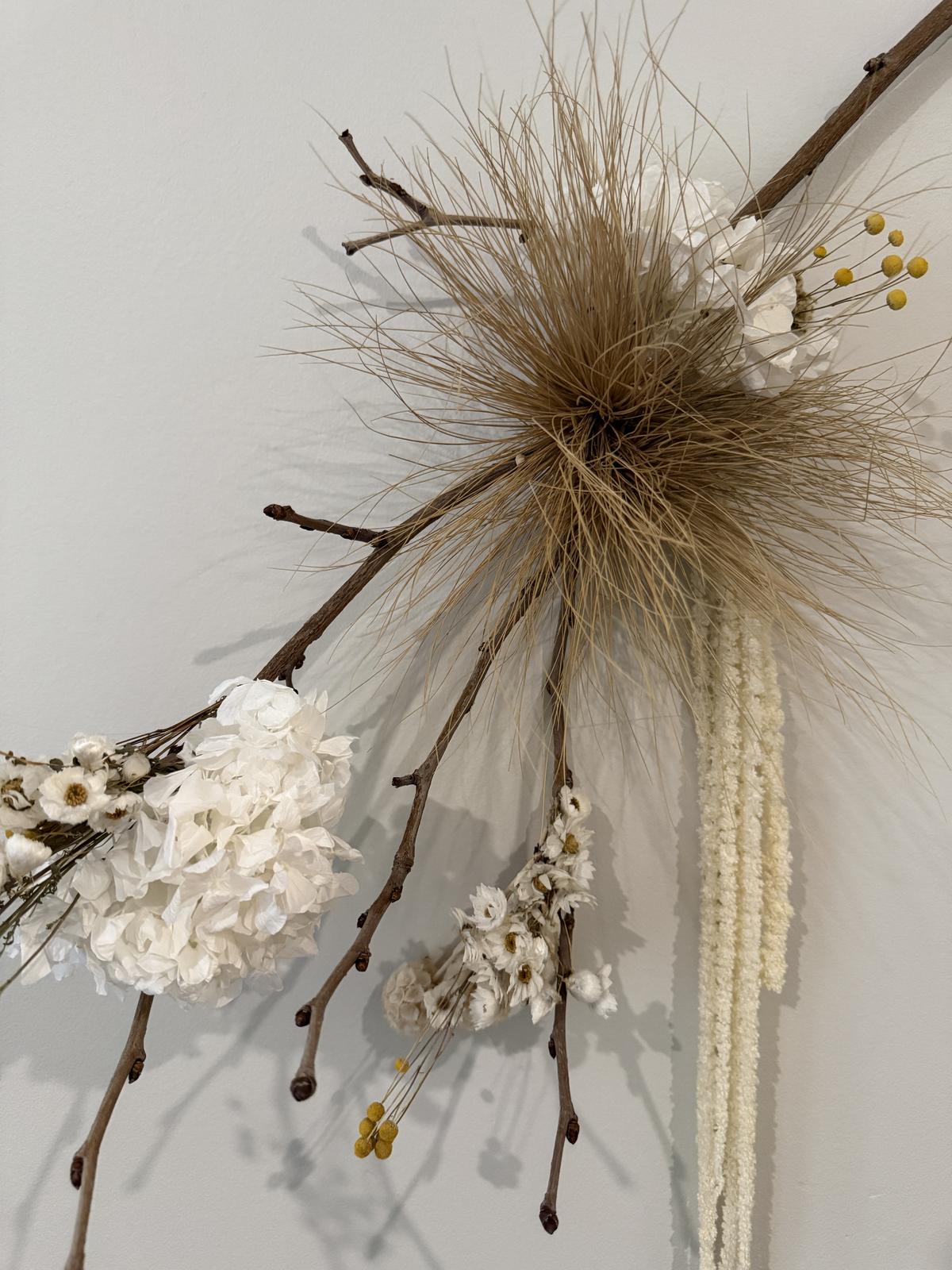 Floral Wall Sculpture 3