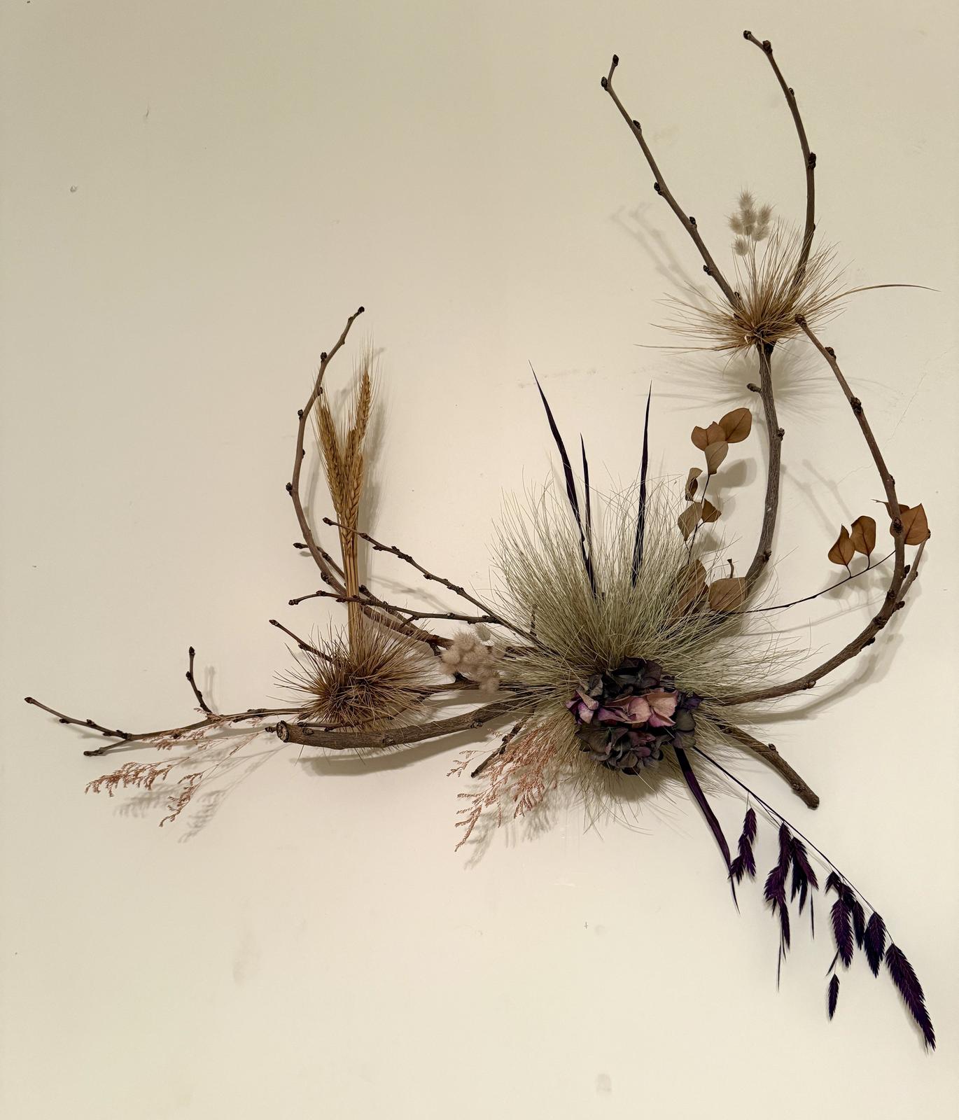 Floral Wall Sculpture 1