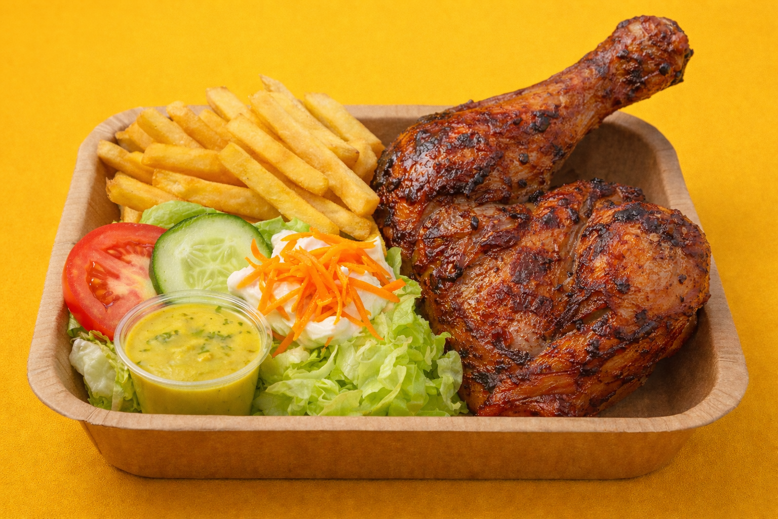 Peruvian charcoal chicken 