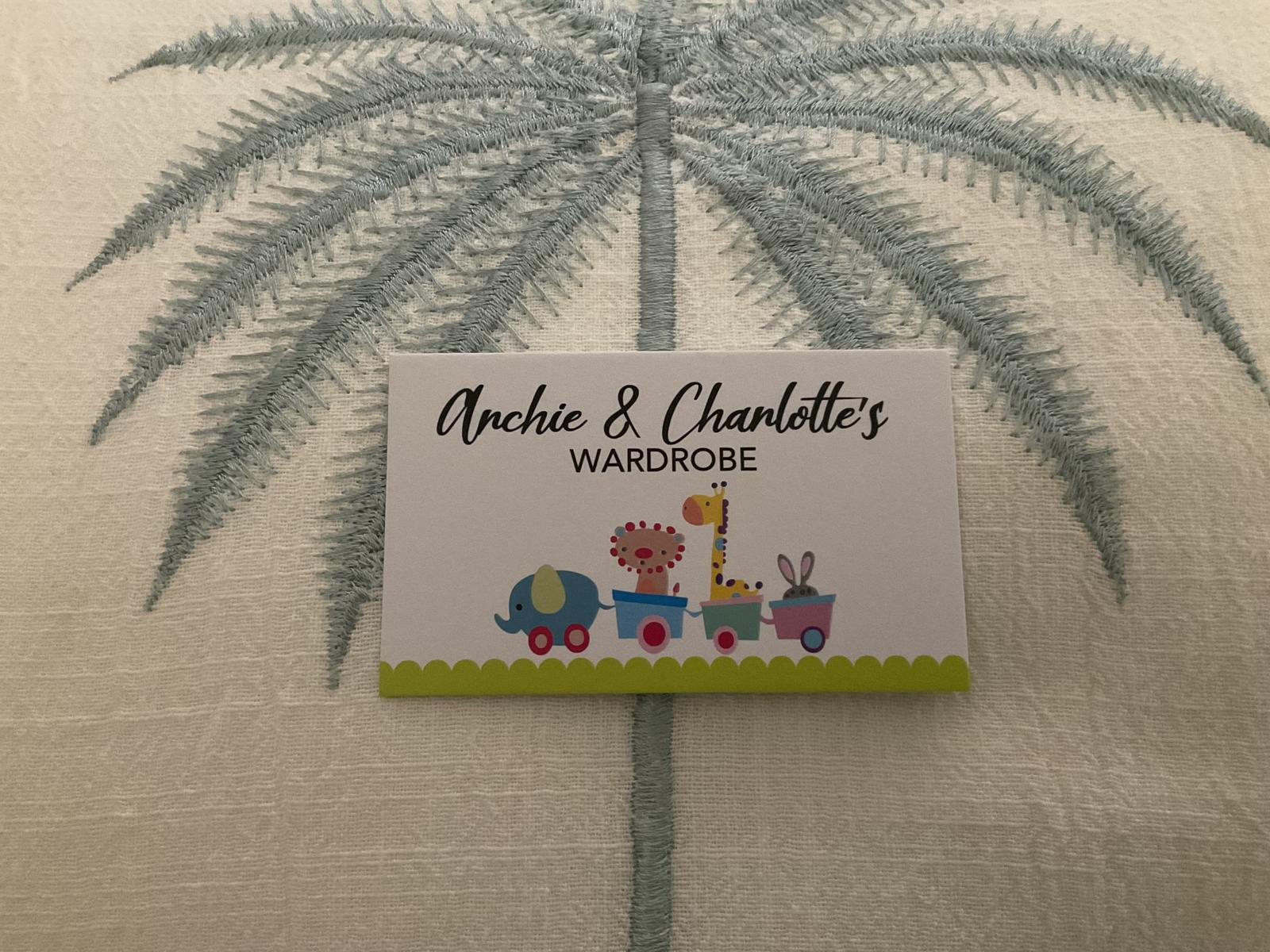 Archie & Charlotte’s Wardrobe