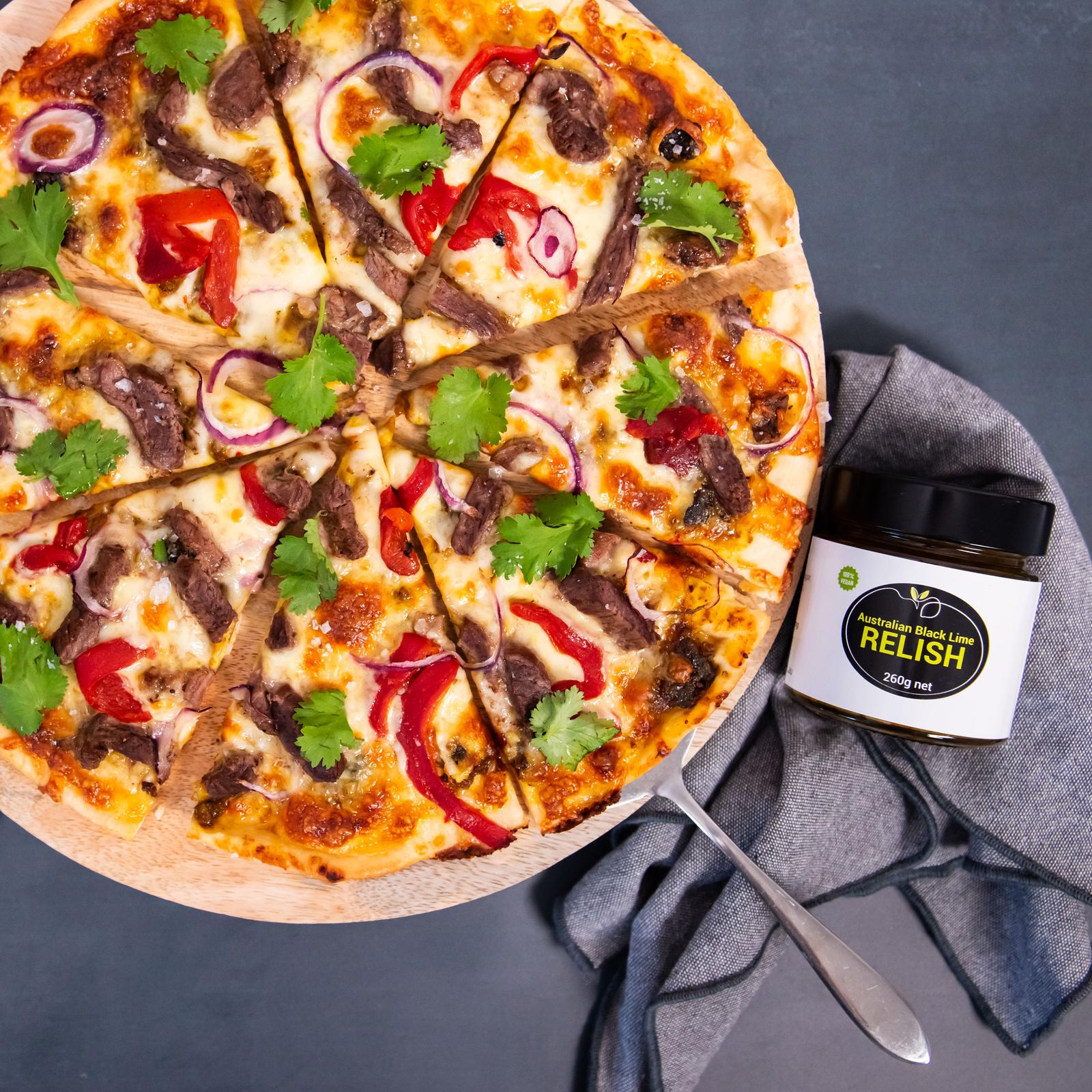 Black Lime Pizza Relish Base