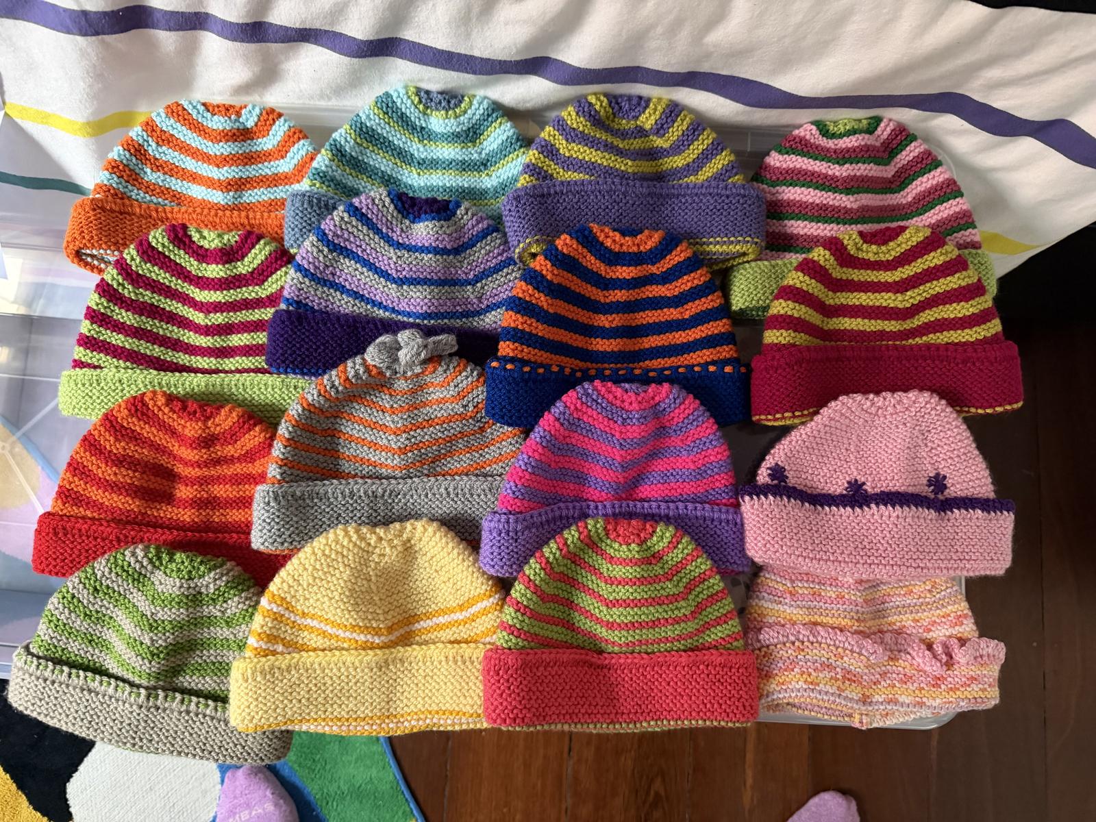 Baby beanies my best friend knitted in and gifted me to sell - is it ok to sell?