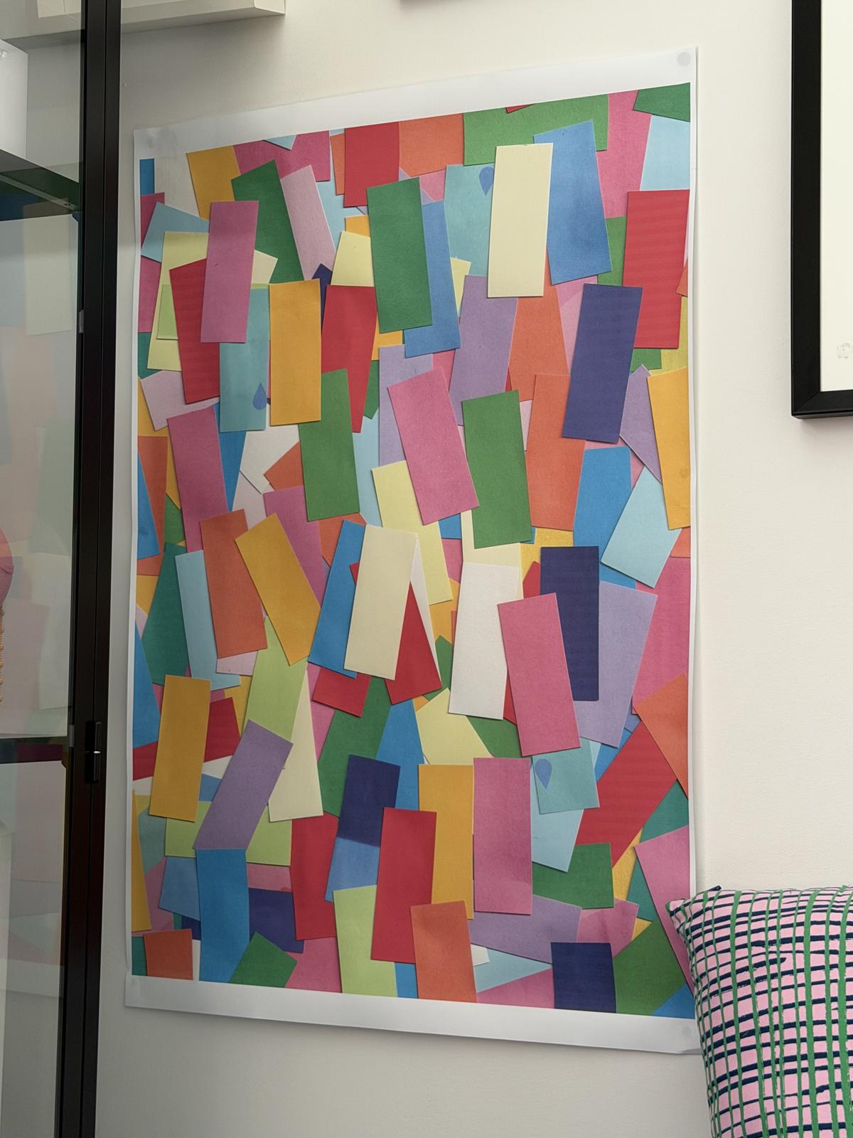 Wrapping paper (sides will be trimmed)