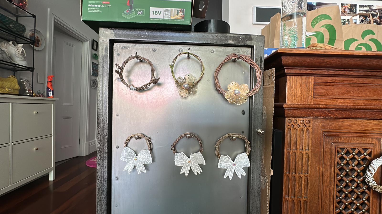 Tiny wreaths I’ve made 