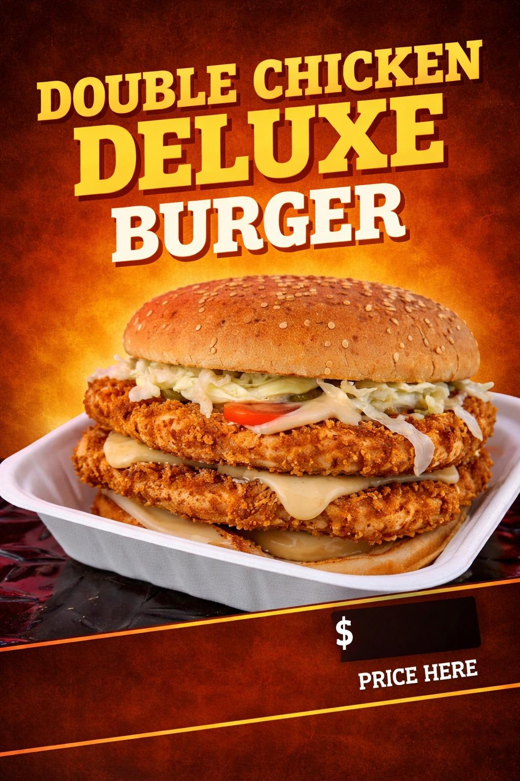 Gourmet burger