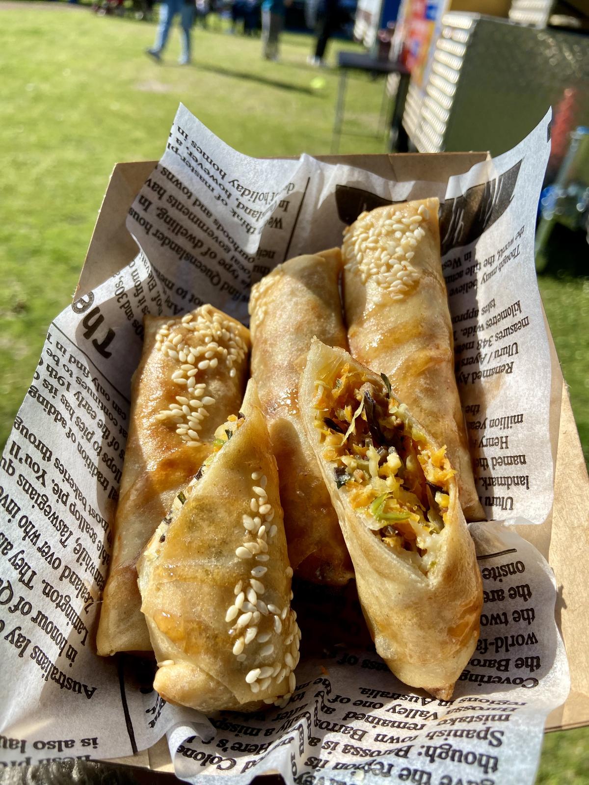 Veggie spring roll