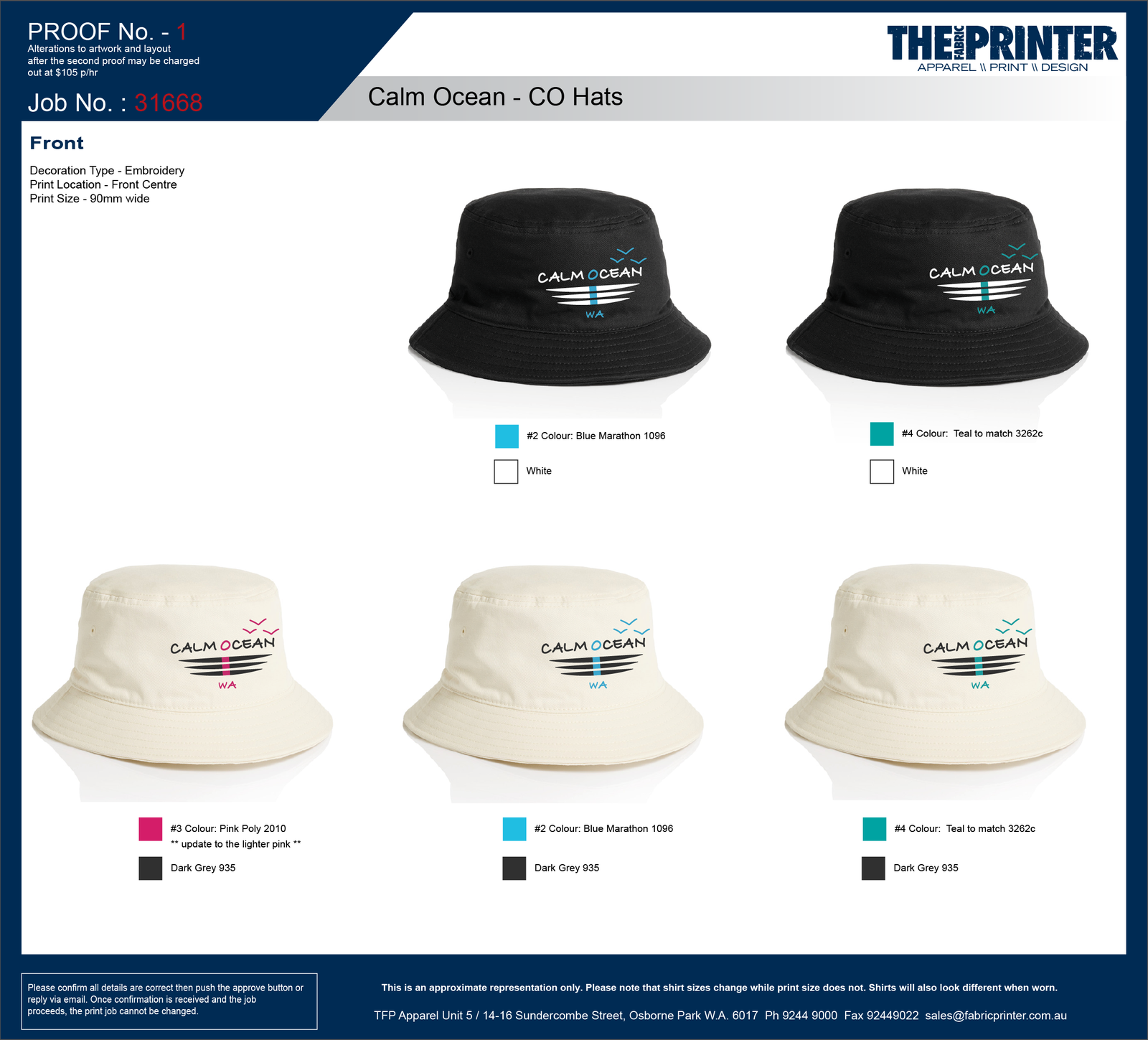 Cotton Caps & Bucket Hats
