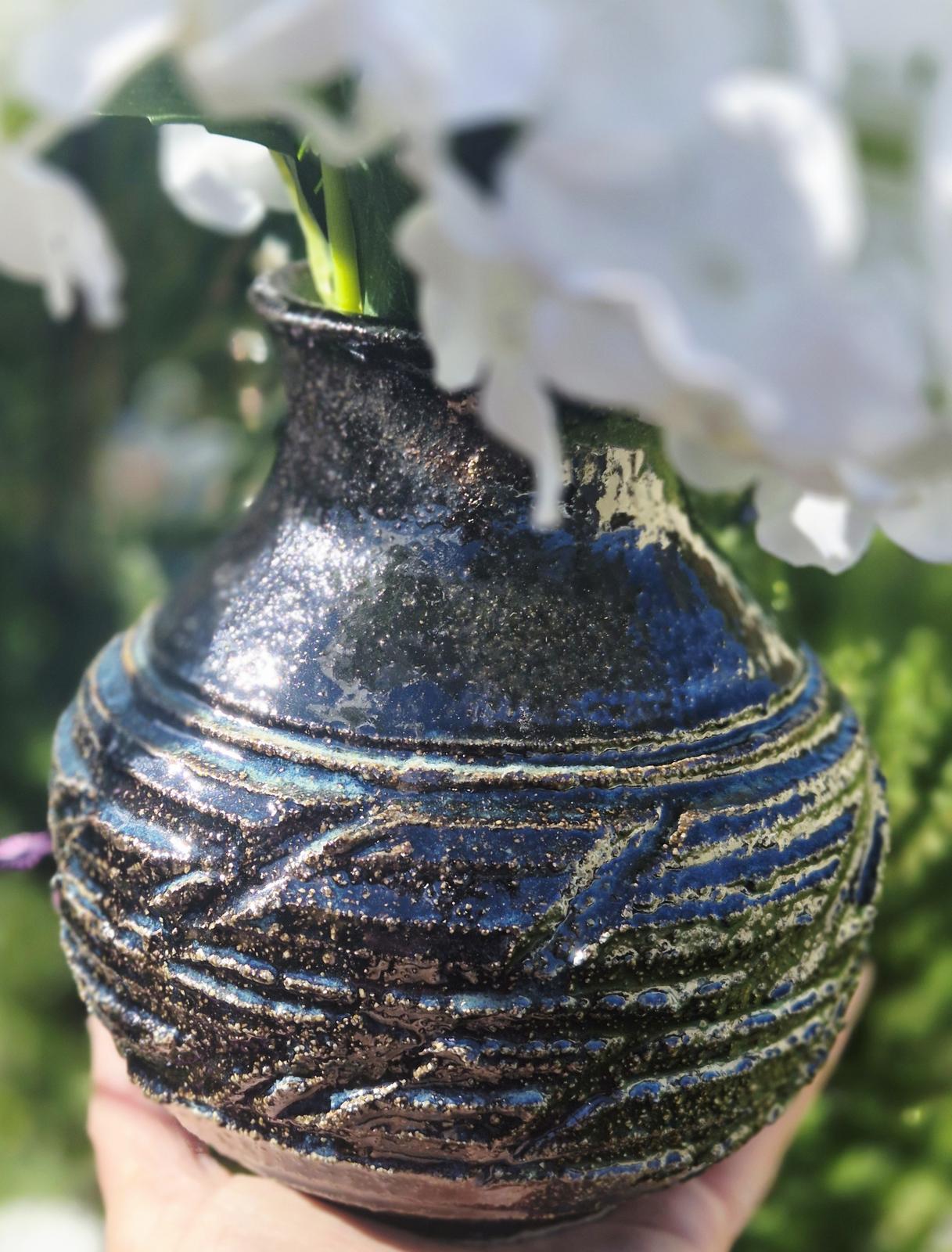 Textured vase