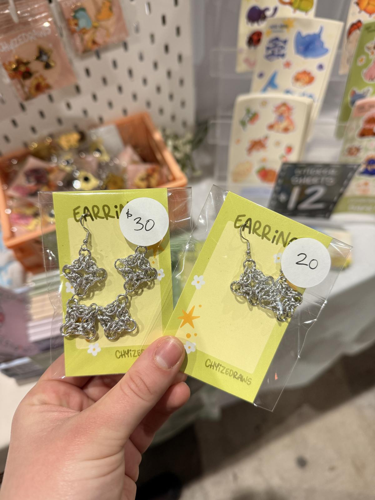 Chainmail Earrings