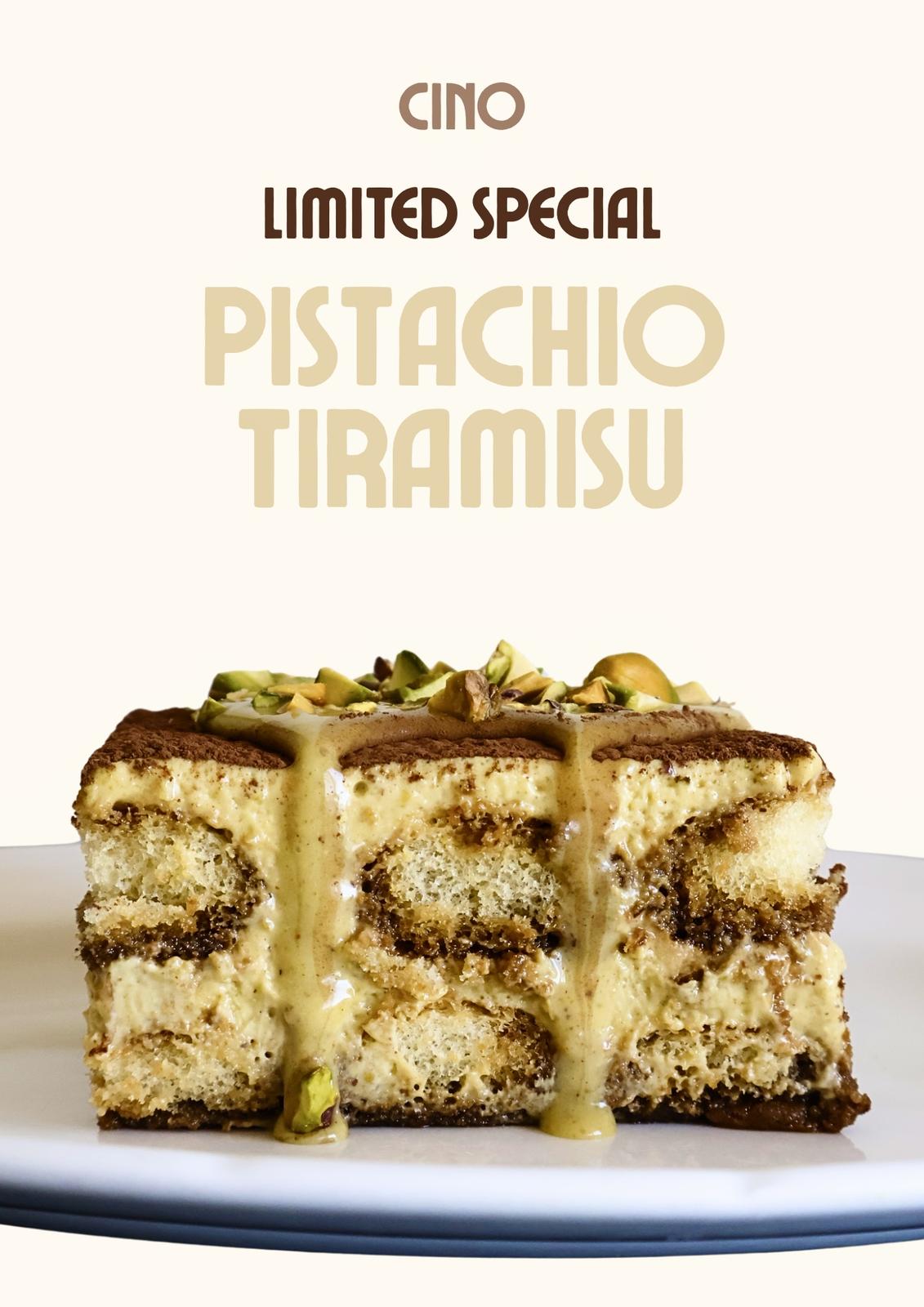Pistachio Tiramisu SPECIAL
