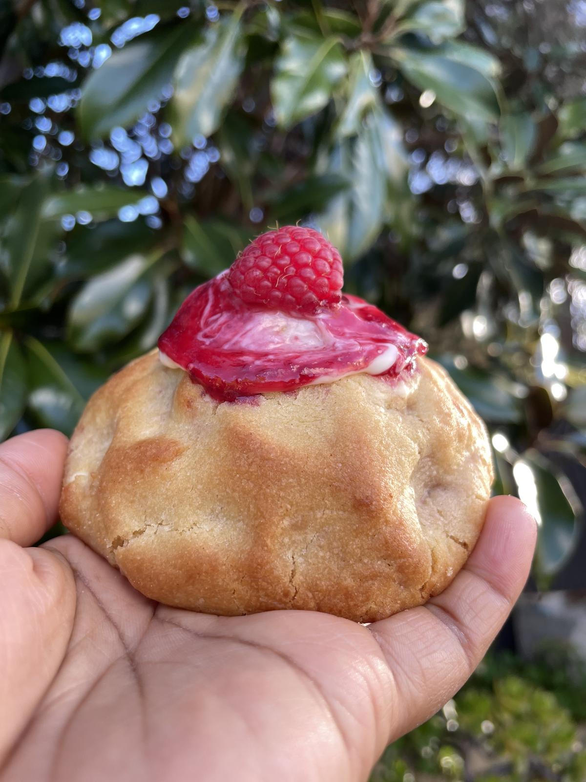 Raspberry and white chocolate 
