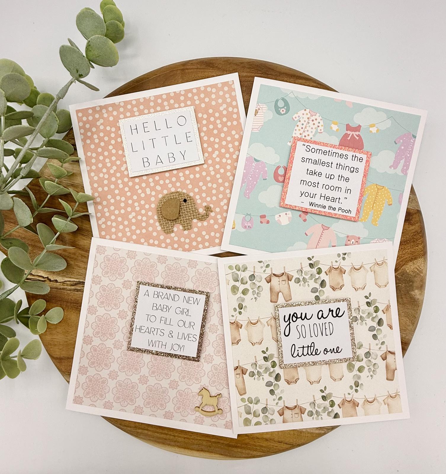 17 Handmade Baby Cards