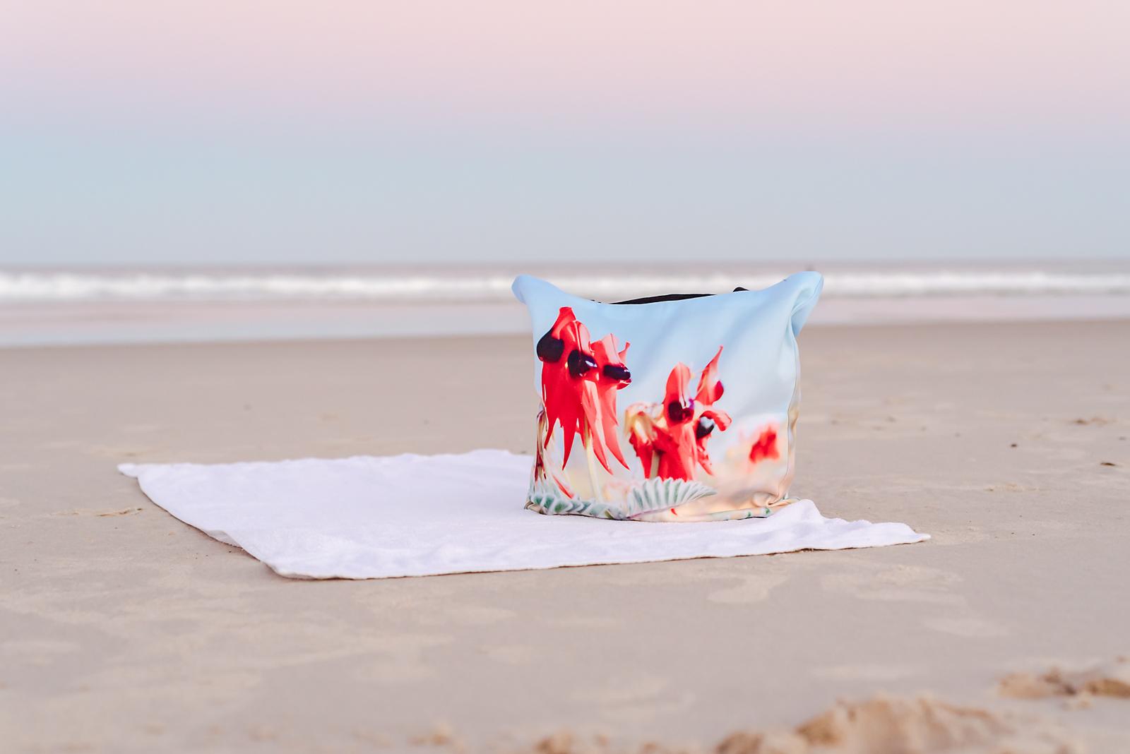 18 Sturt's Desert Pea Tote Bag