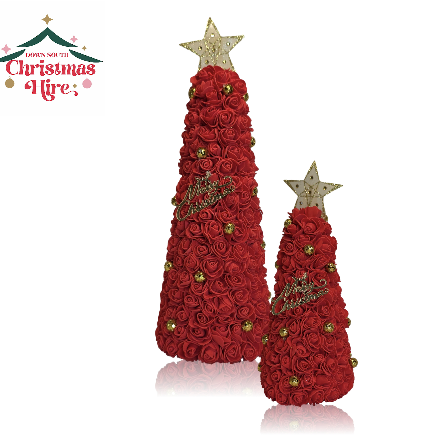 Foam Flower Christmas Tree