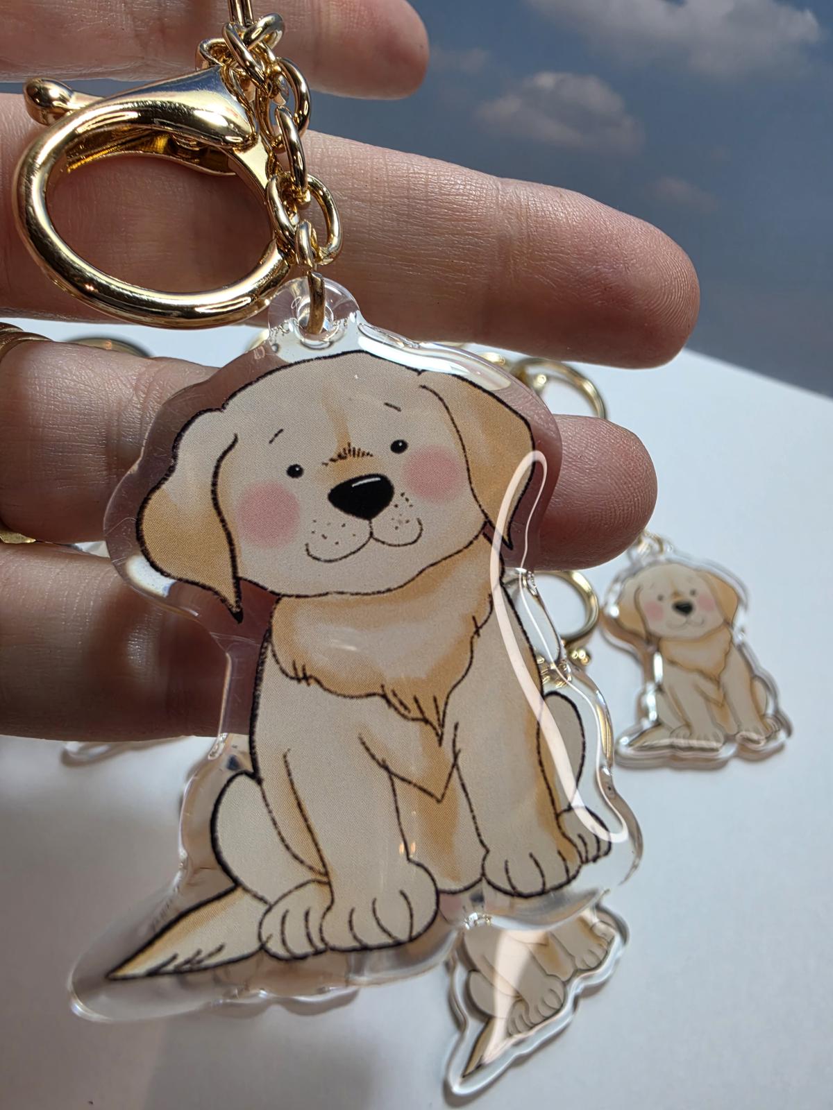 Hand drawn Pet Keychains