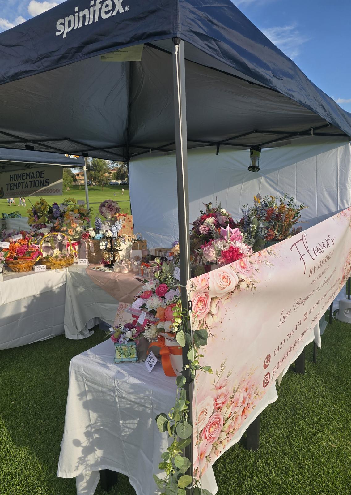 Flowersbydesign Market Stall