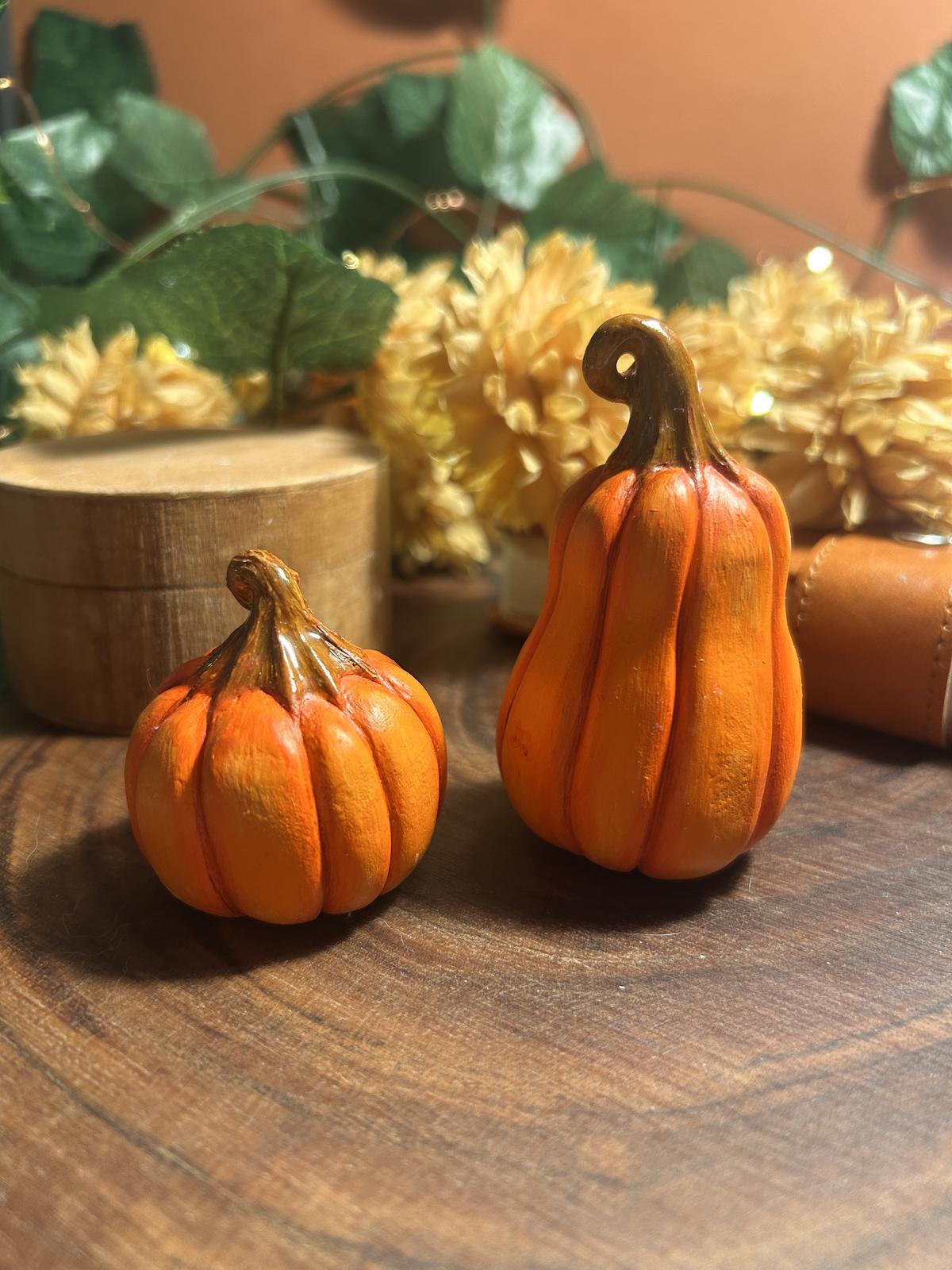 pumpkin figurines