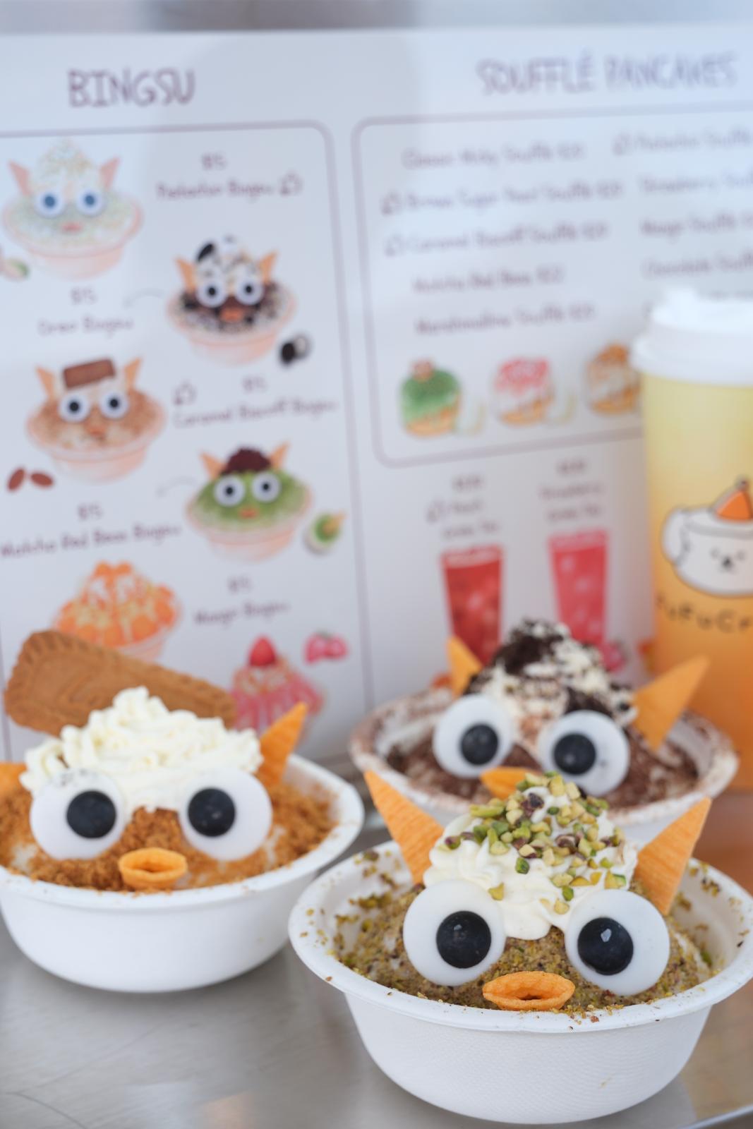 Pistachio + Biscoff + Oero Bingsu