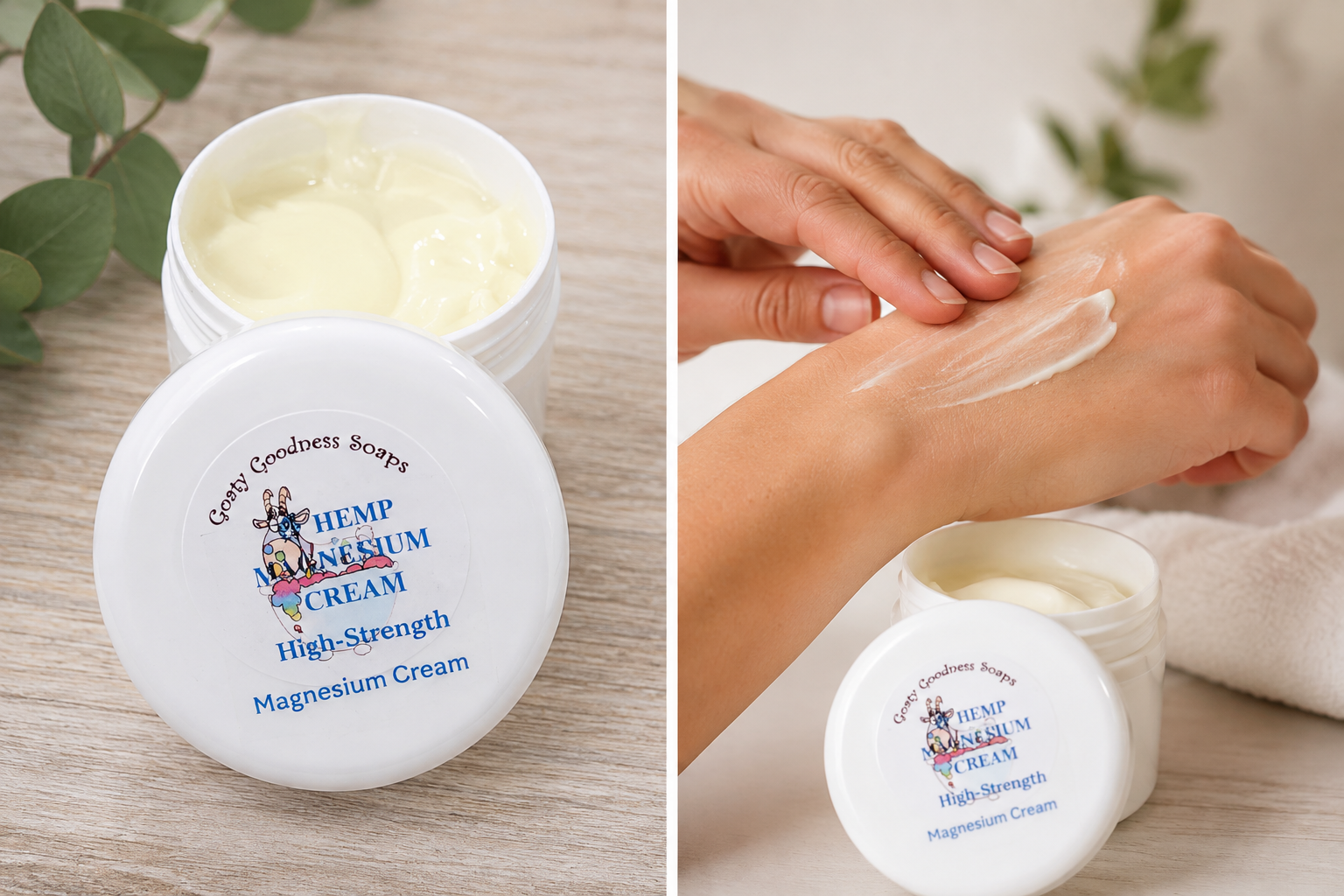 Hemp & Magnesium Cream