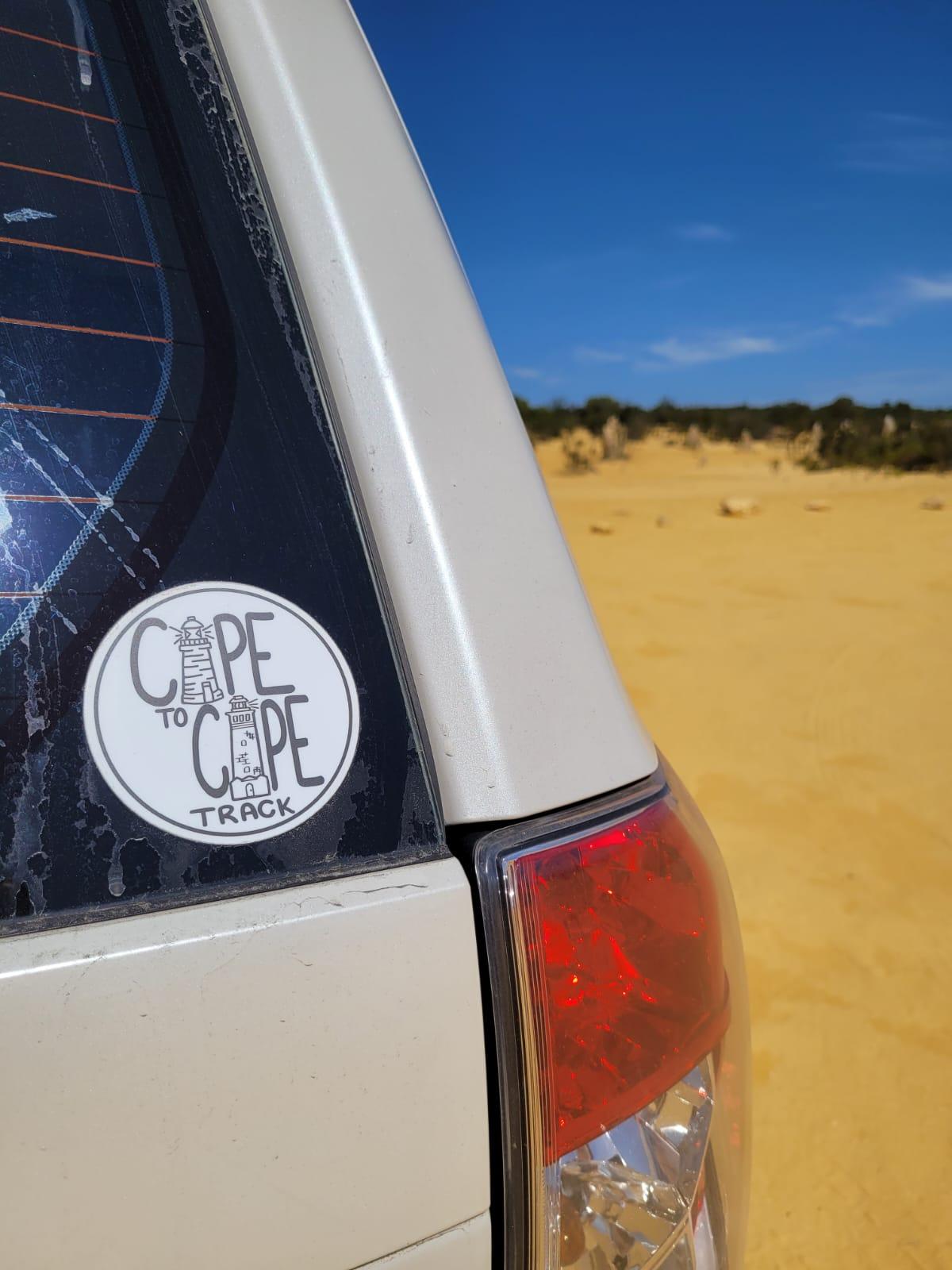 Cape 2 Cape Sticker