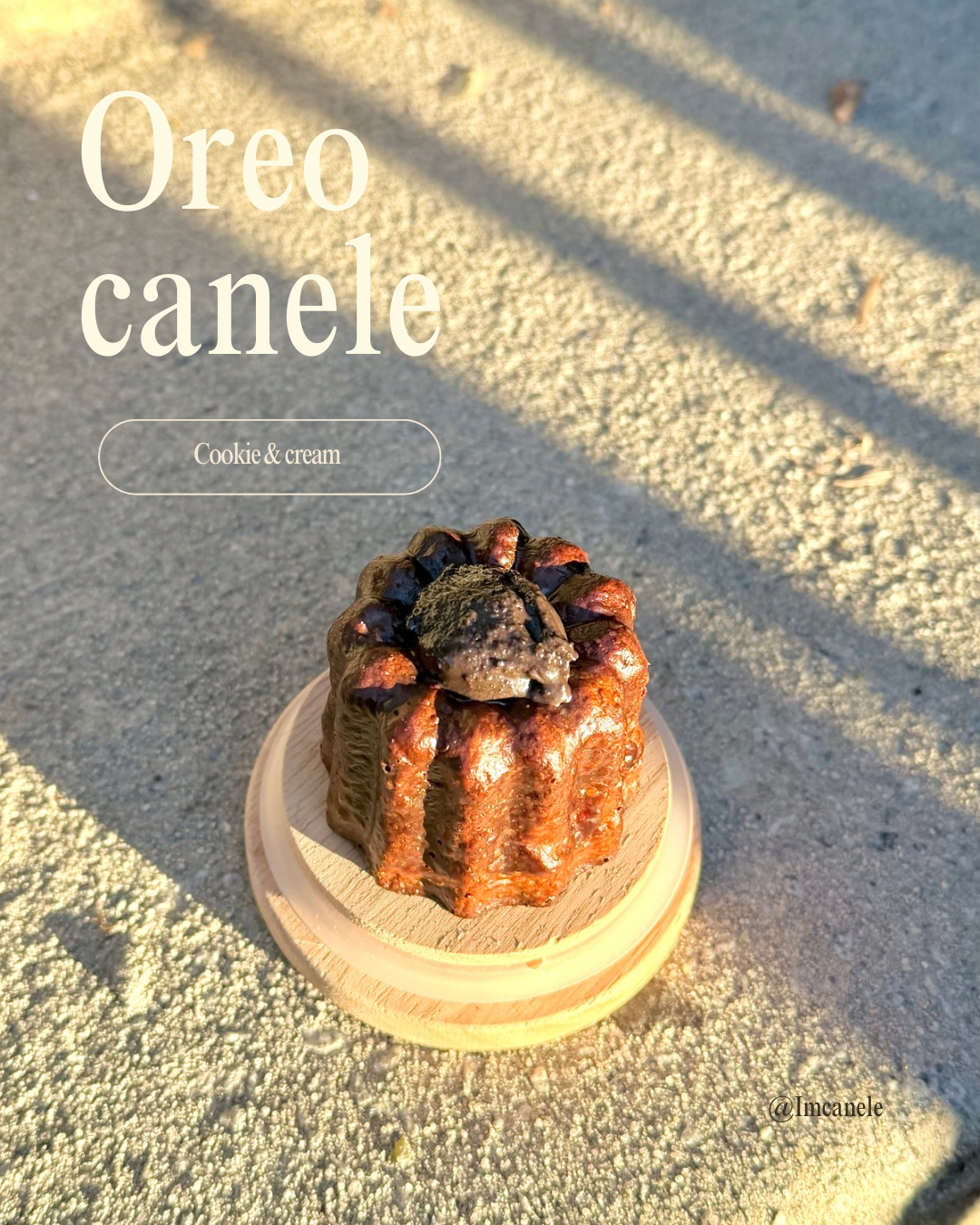 Oreo canele