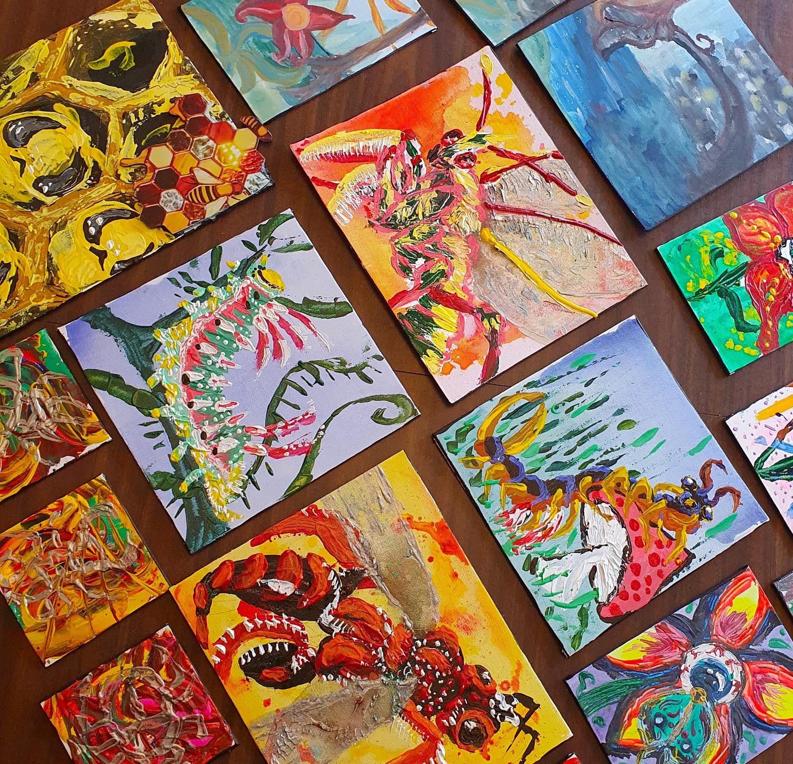 Canvas tiles