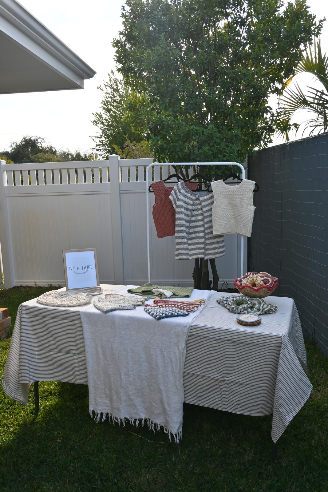 Ivy & Twine Market Set Up