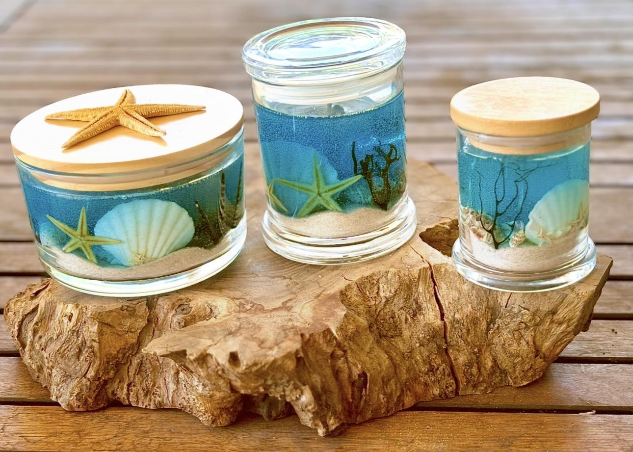 Gel wax candles 3