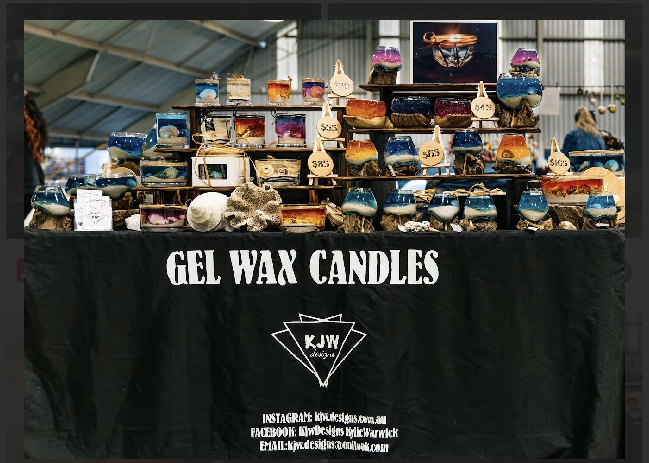 Gel wax candles 4