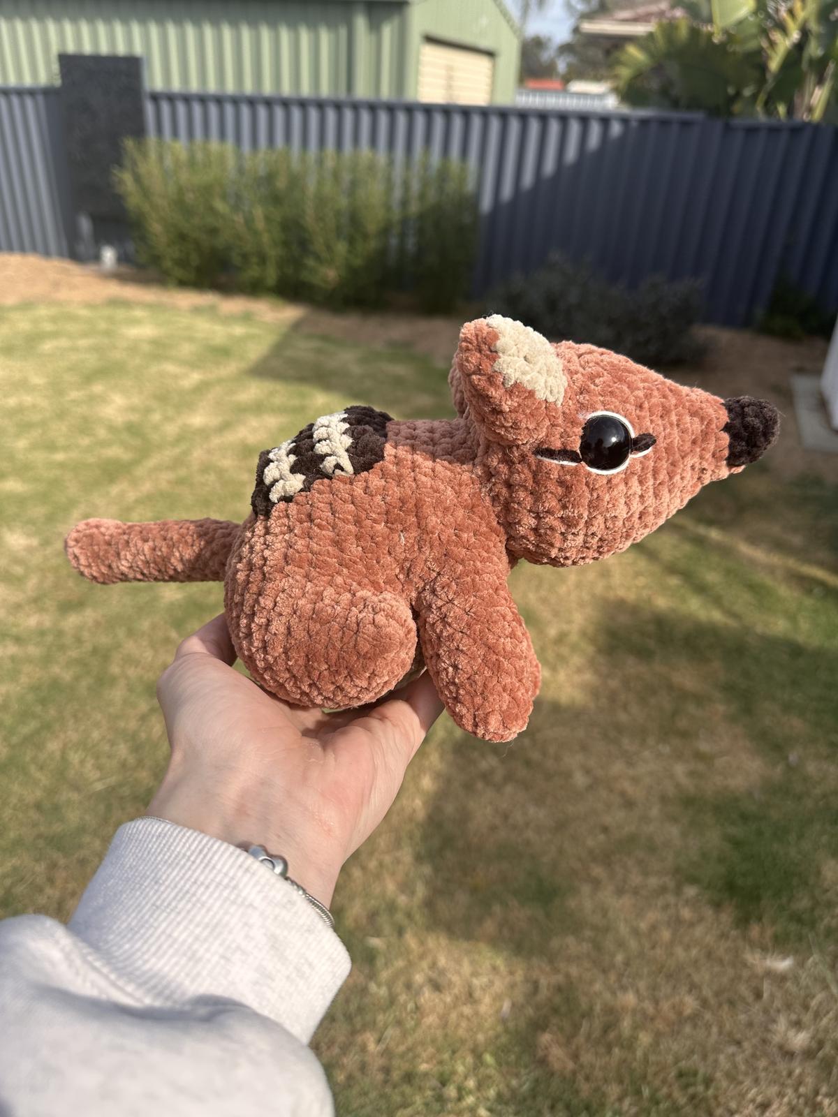 Crochet numbat