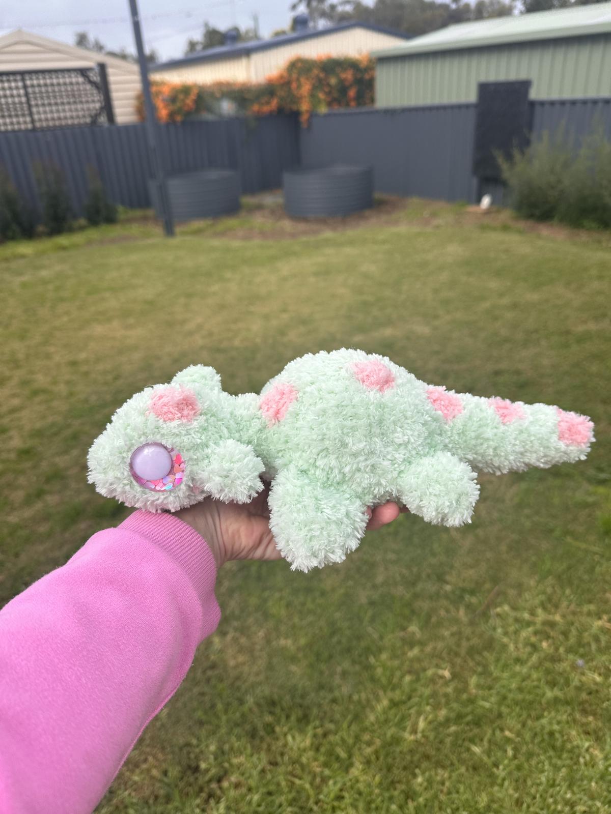 Crochet Loch Ness monster