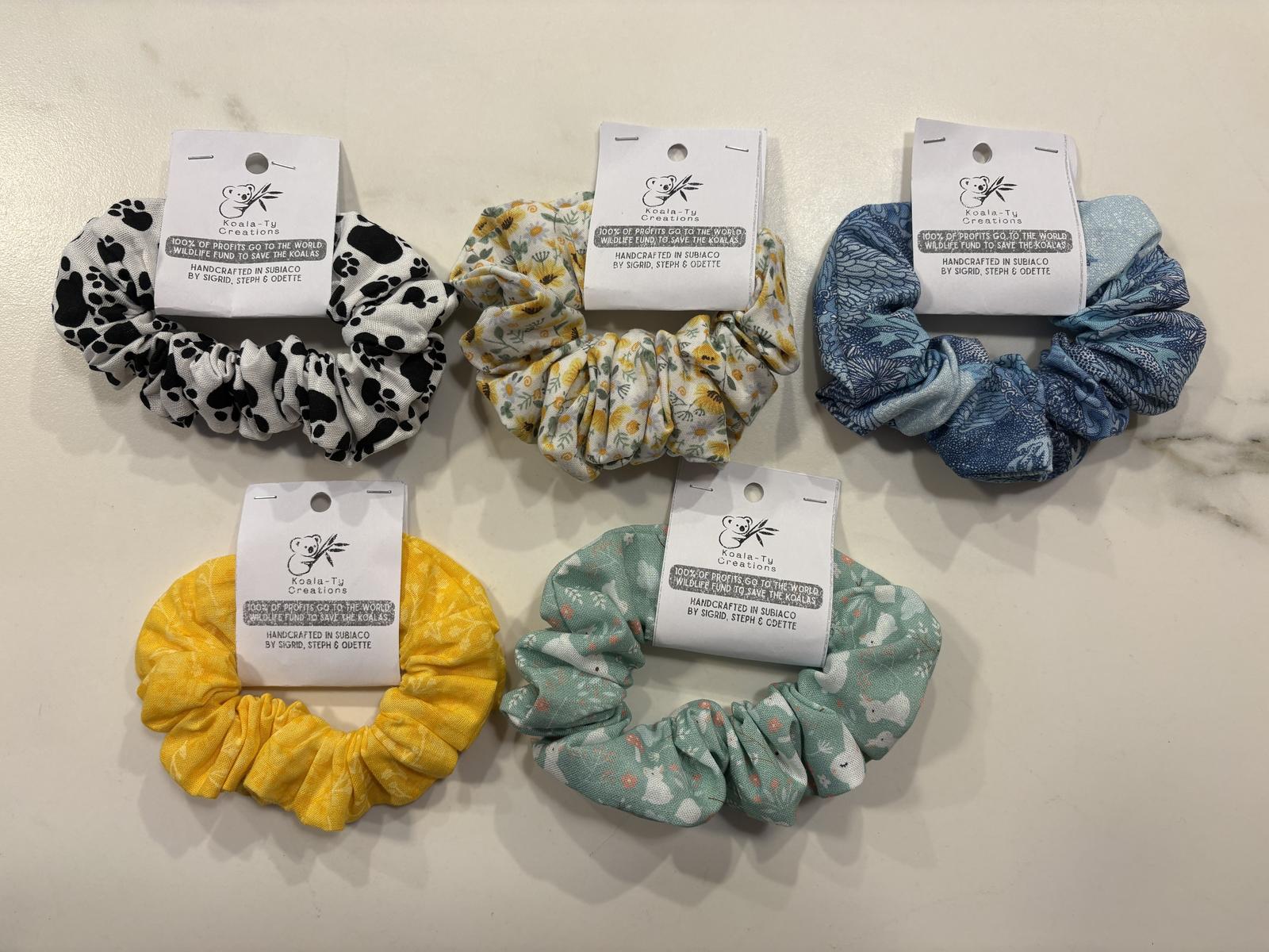 Koala-ty Creations scrunchies
