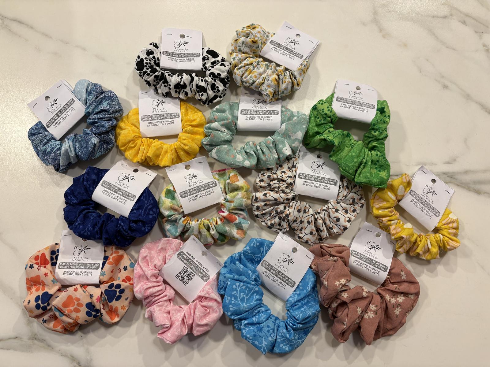 Koala-ty Creations scrunchies