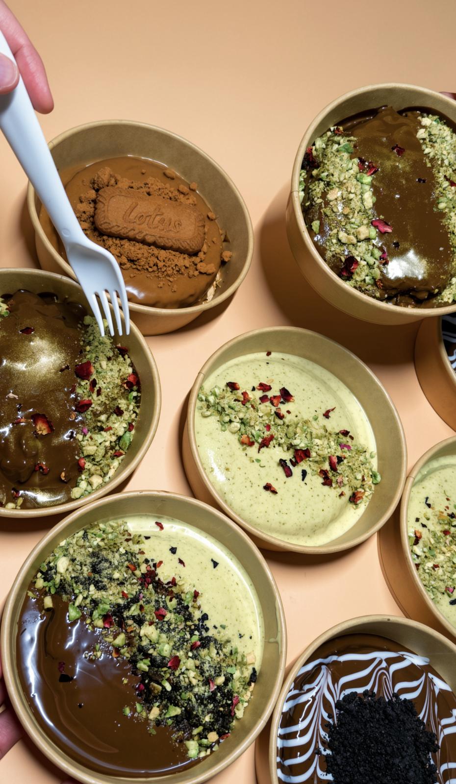 Flavoured Kunafa Cheese
