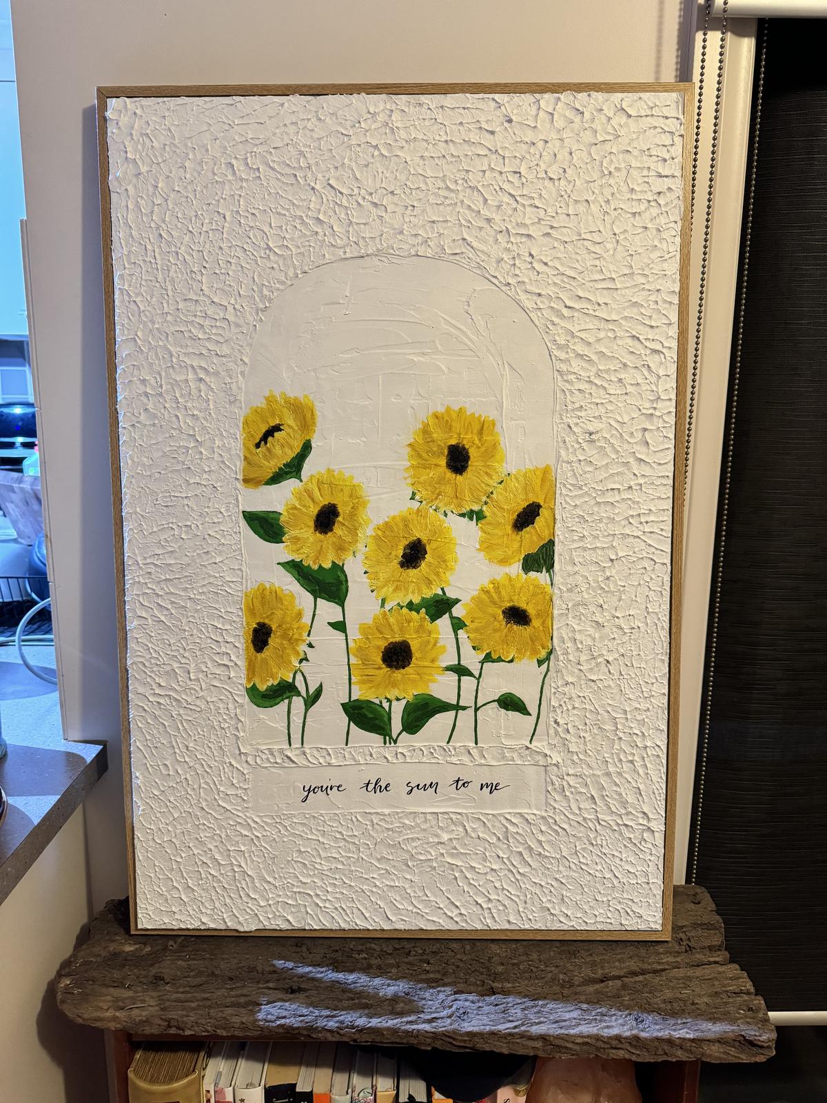 You’re the sun to me 