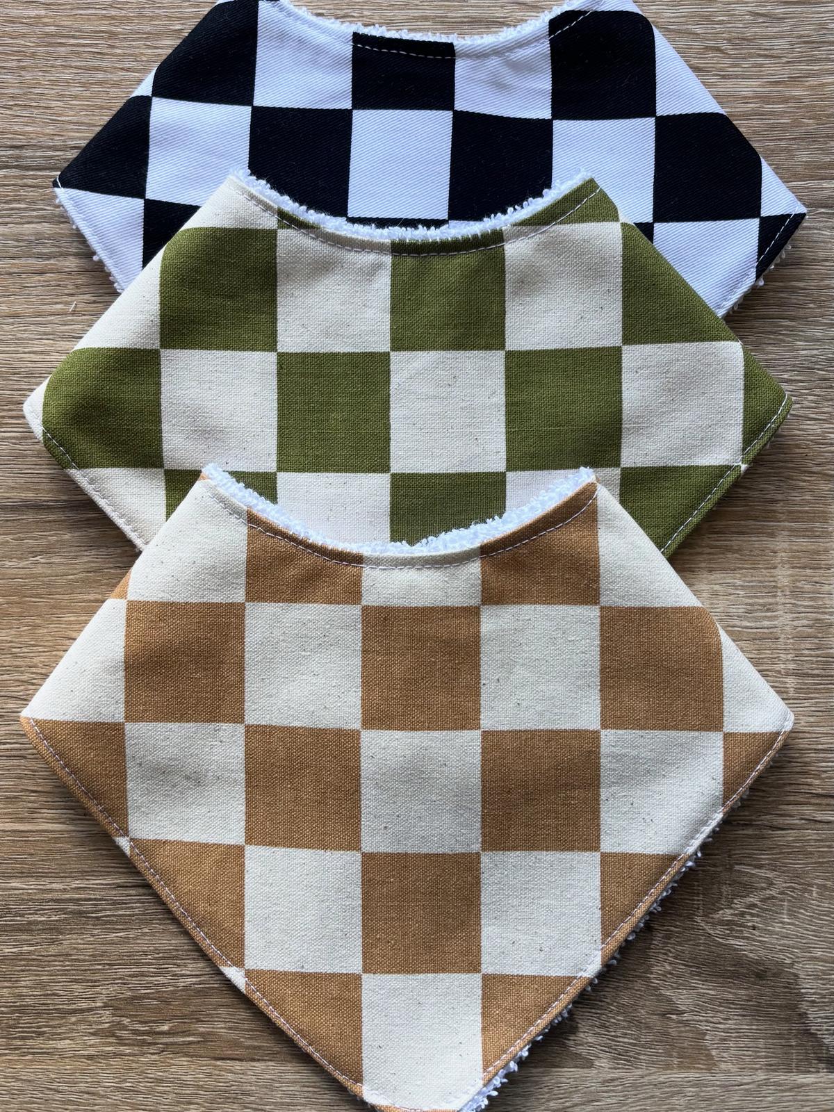 Checkered Bibs