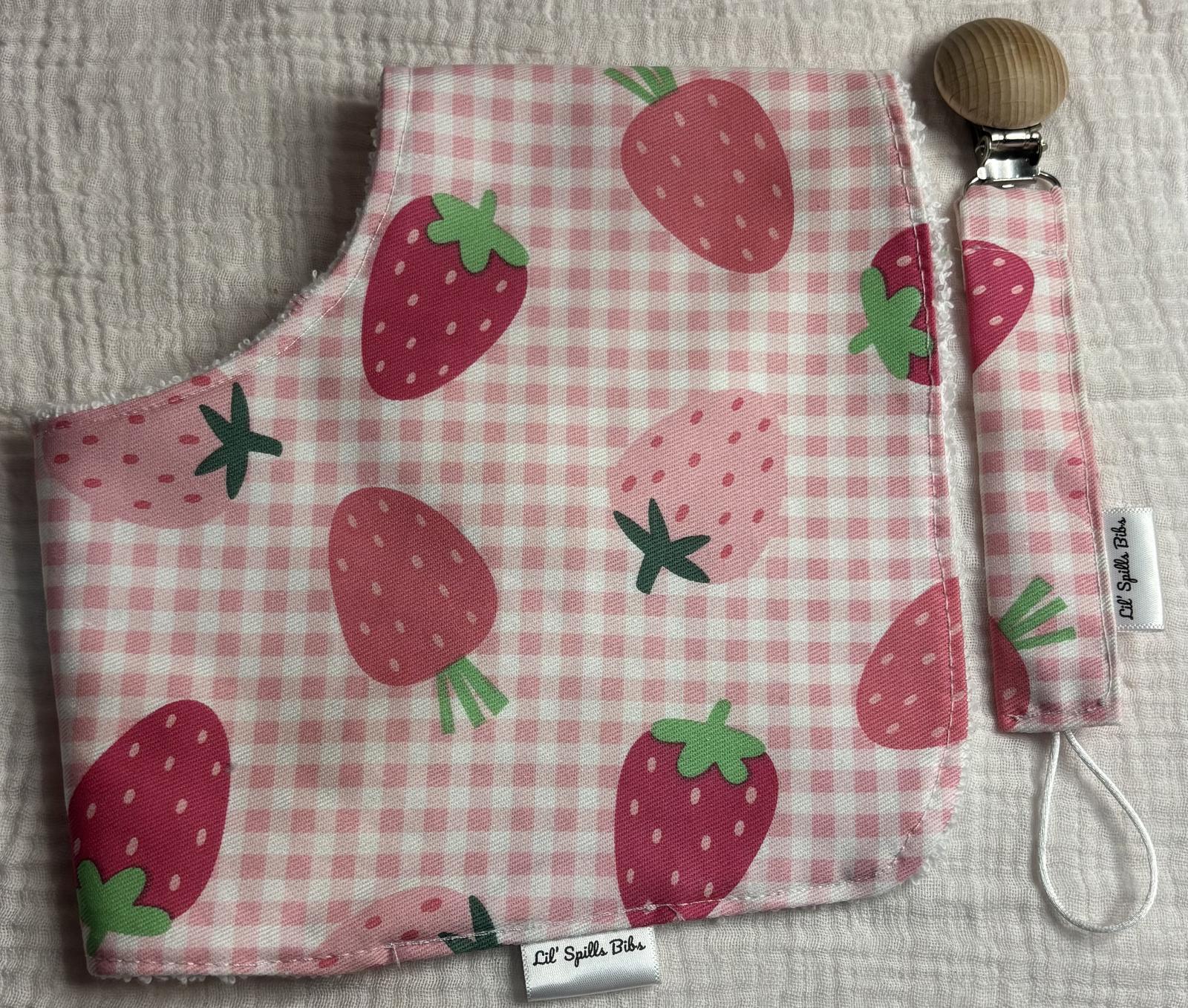 Bib and Dummy clip set 