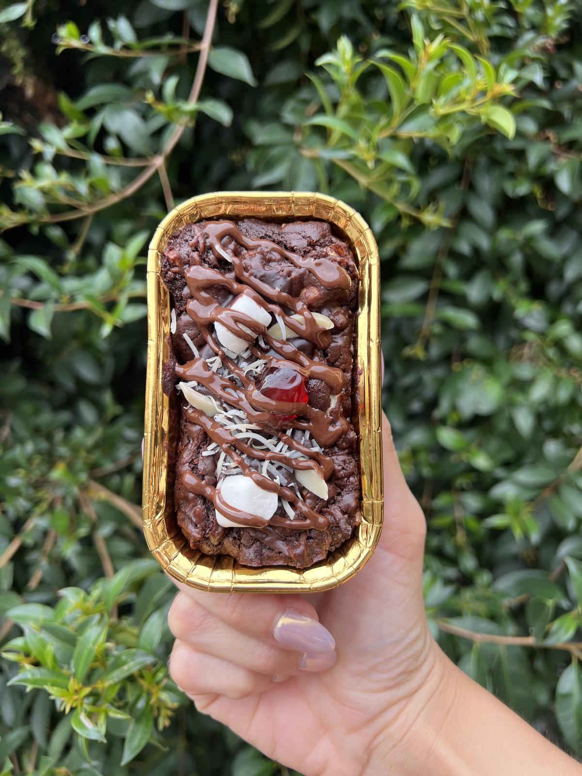 rocky road brownie