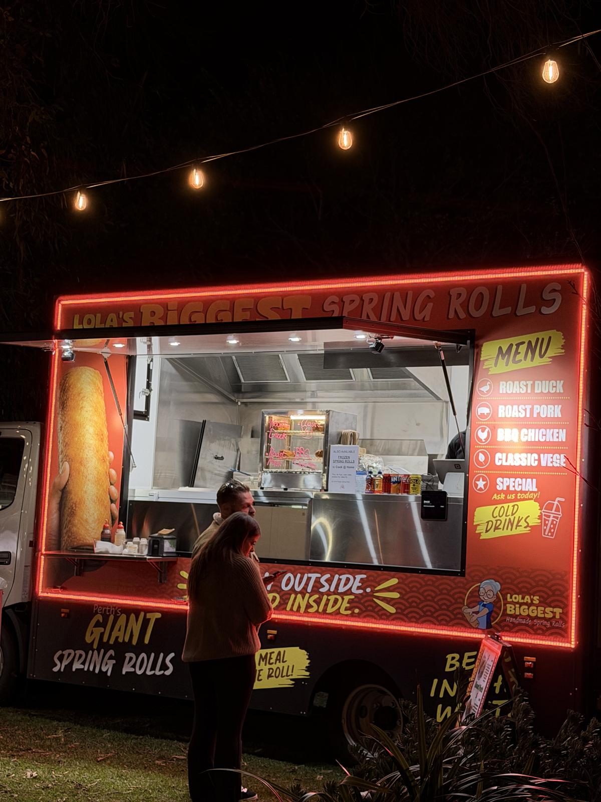 Food Truck of Lola's Biggest Spring Rolls