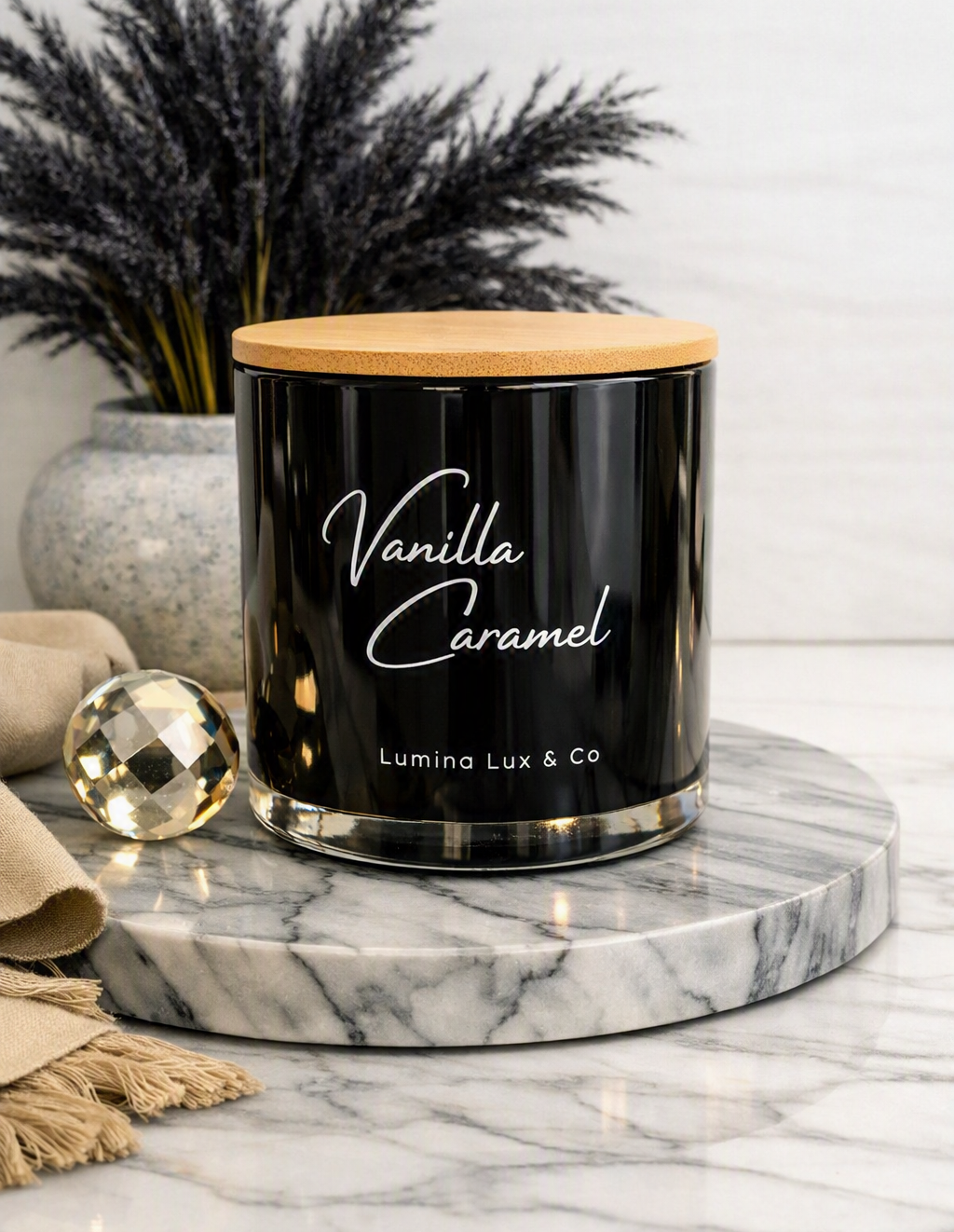 Vanilla Caramel Large Candle