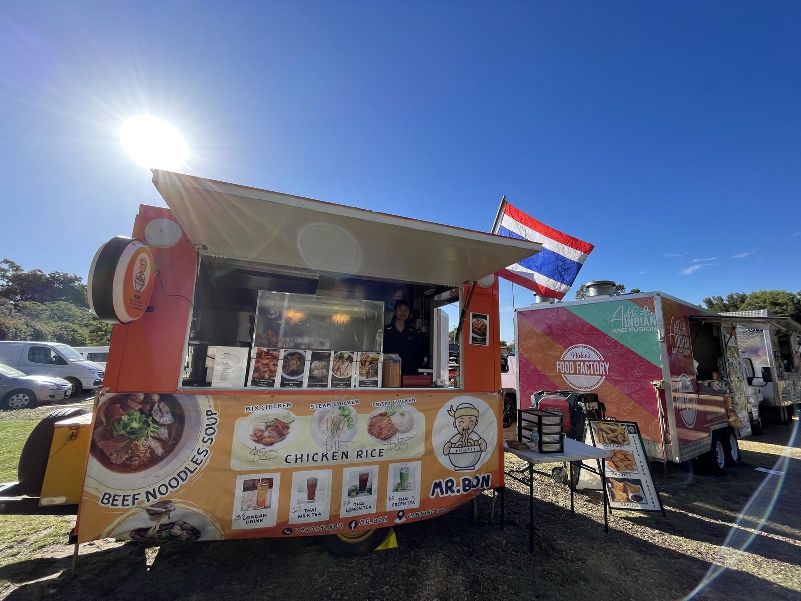 Food trailer (4mx3m)
