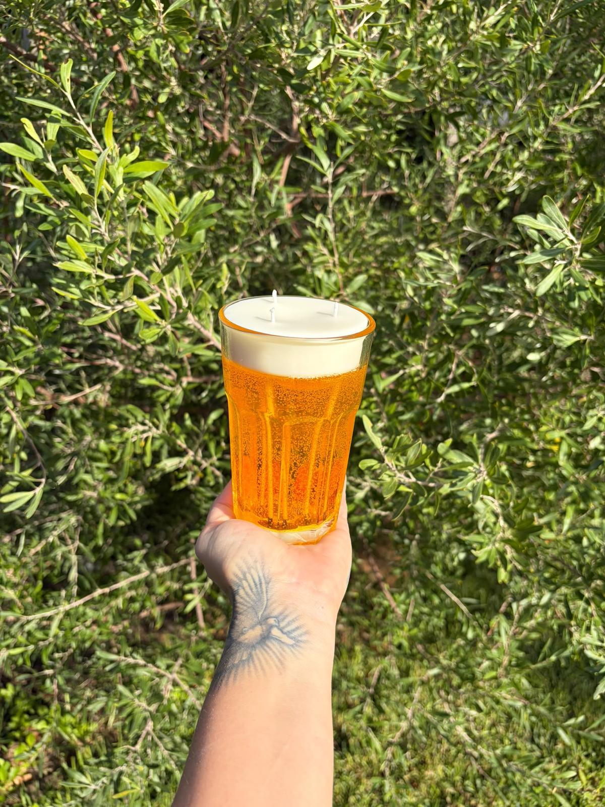 BEER CANDLE