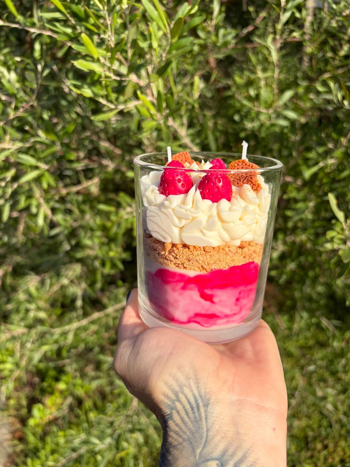STRAWBERRY SHORTCAKE CANDLE 