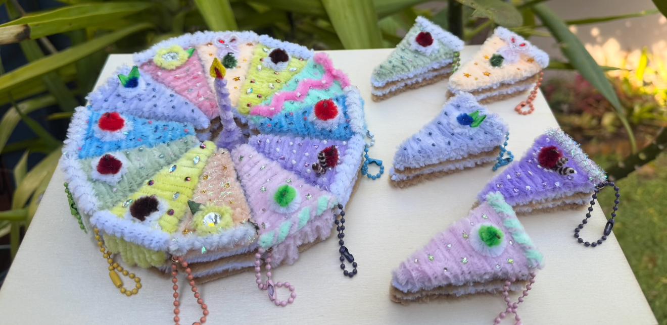 Cake topper or bag tag