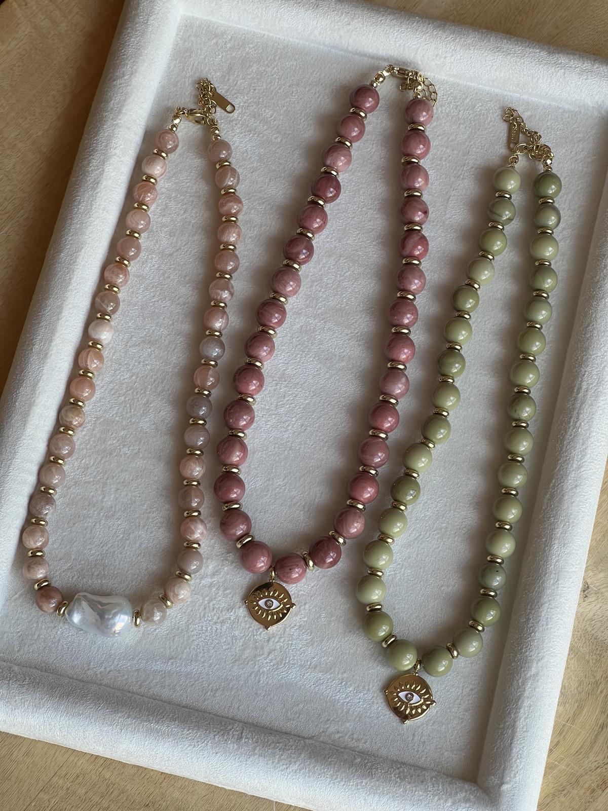 Premium gemstone necklaces