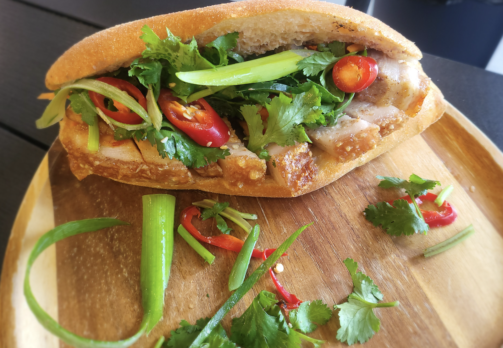 Crispy Pork Banh Mi