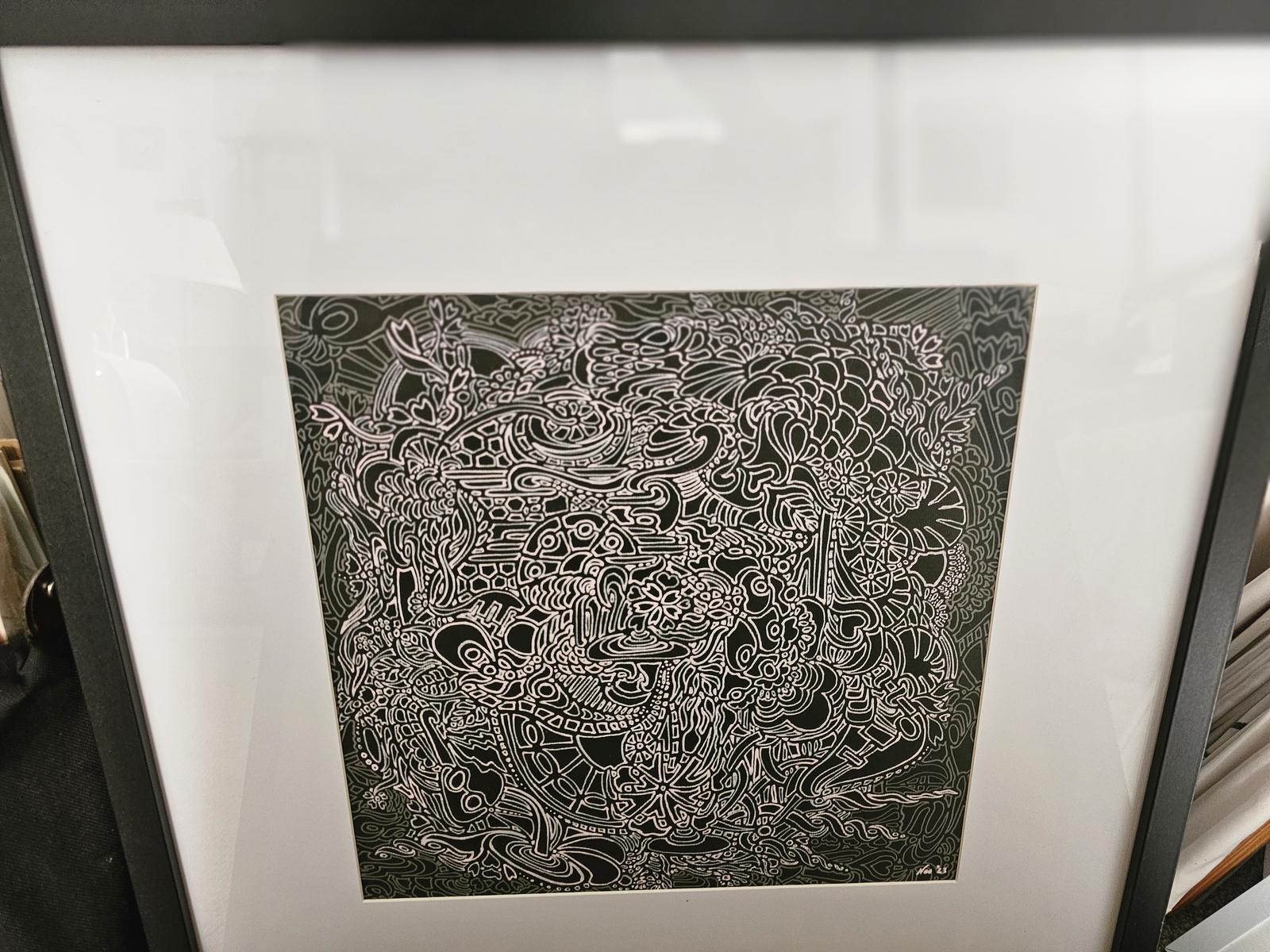 Framed Artworks Original abstract