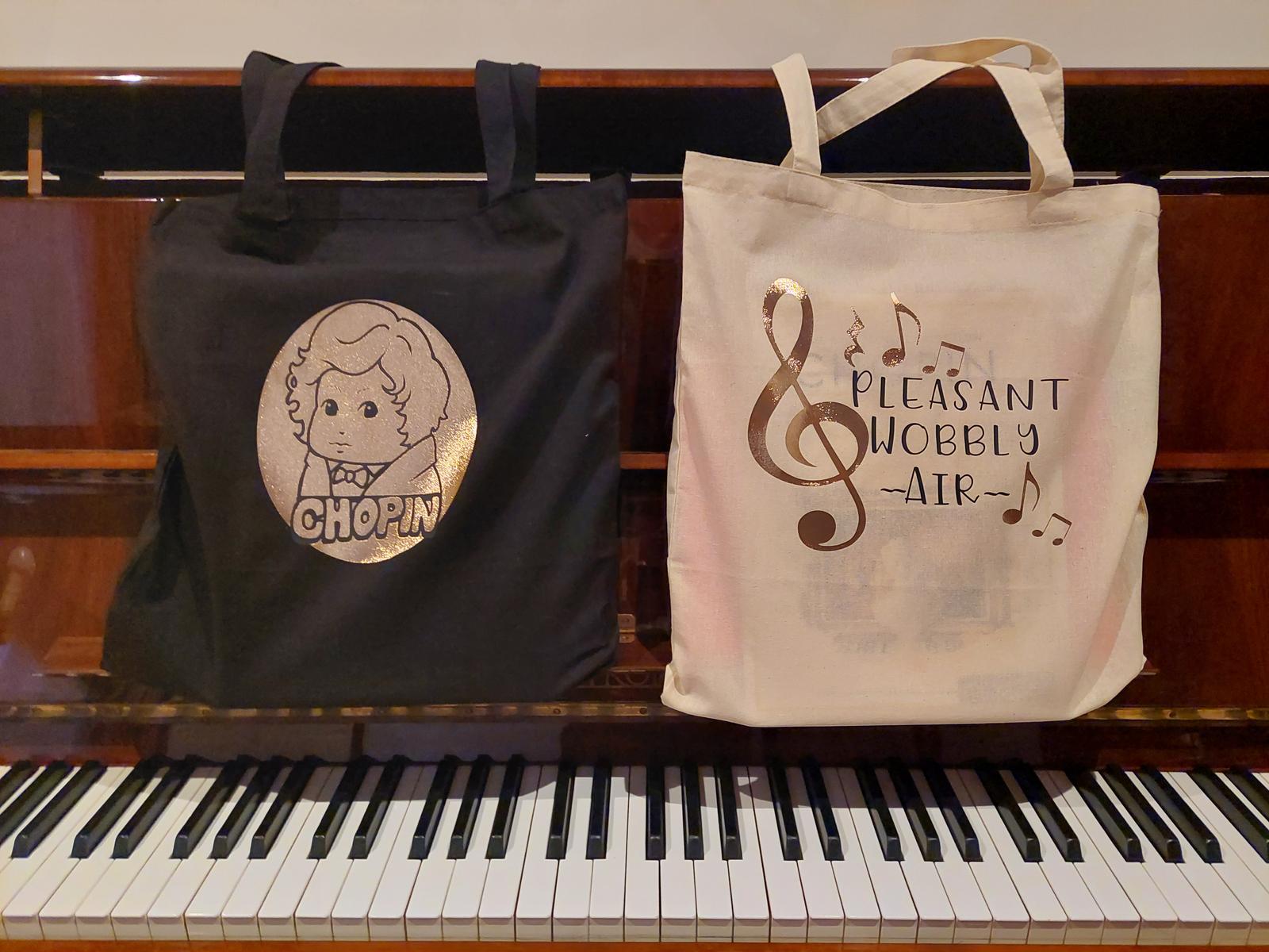 Chibi Composer Tote Bags