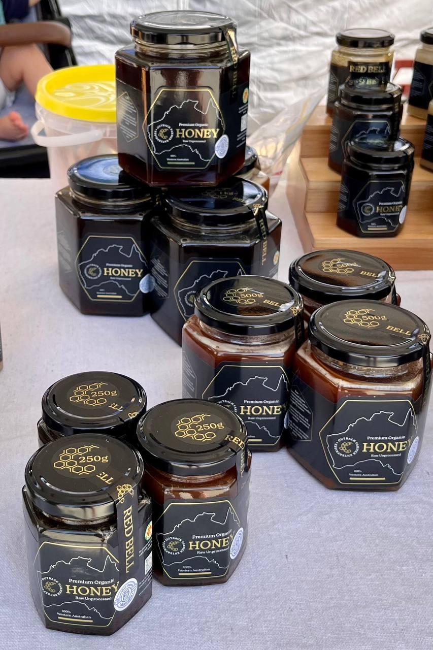 Organic Red Bell Honey 